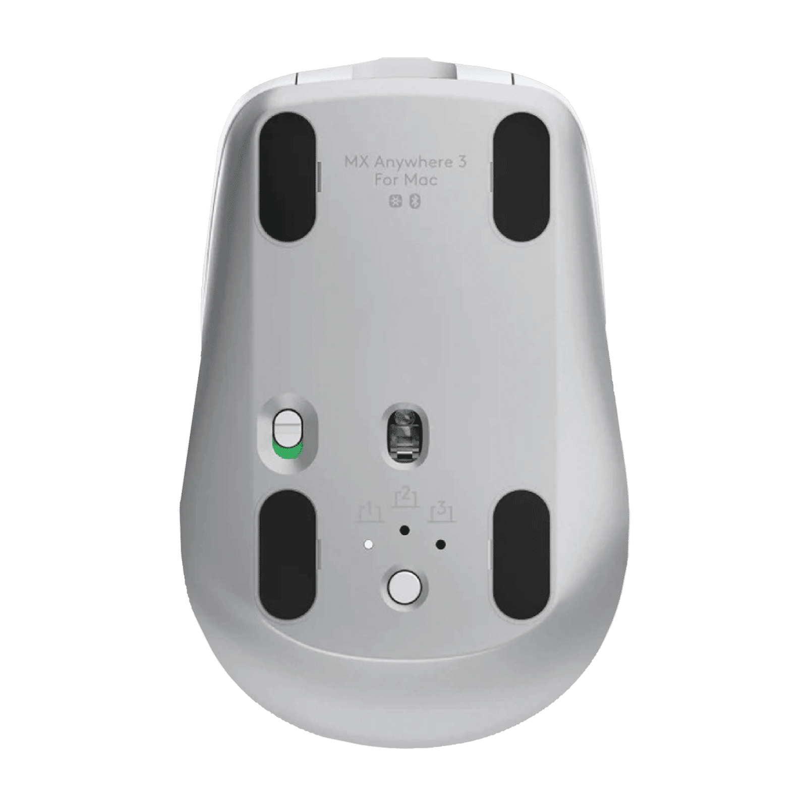 logitech MX Anywhere 3 Rechargeable Wireless Laser Performance Mouse (4000 DPI Adjustable, Multi Device Connectivity, Pale Gray)_7