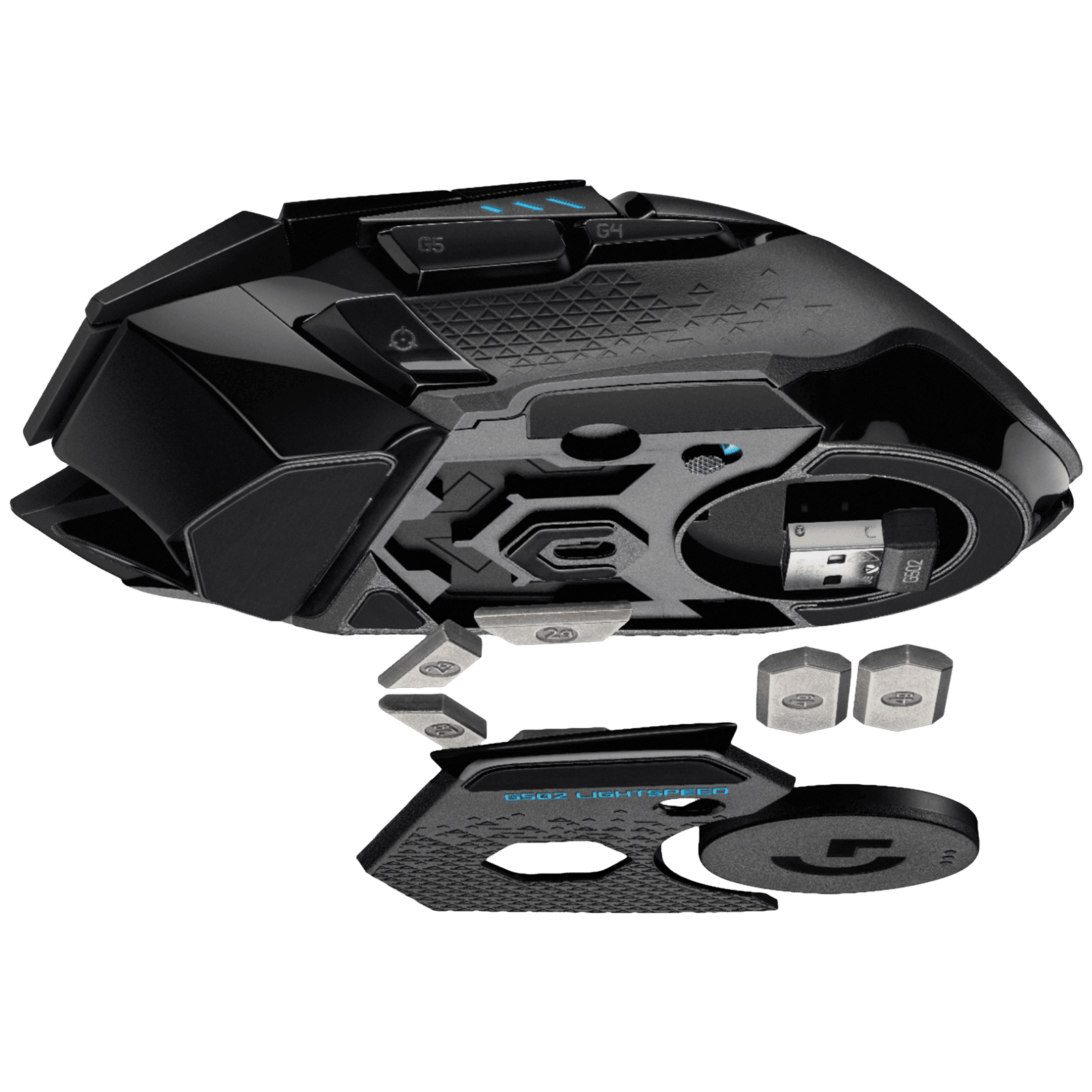 logitech G502 Lightspeed Wireless Mouse (Lightsync RGB Lighting, 910-005569, Black) logitech G502 Lightspeed Wireless Mouse (Lightsync RGB Lighting, 910-005569, Black)_8