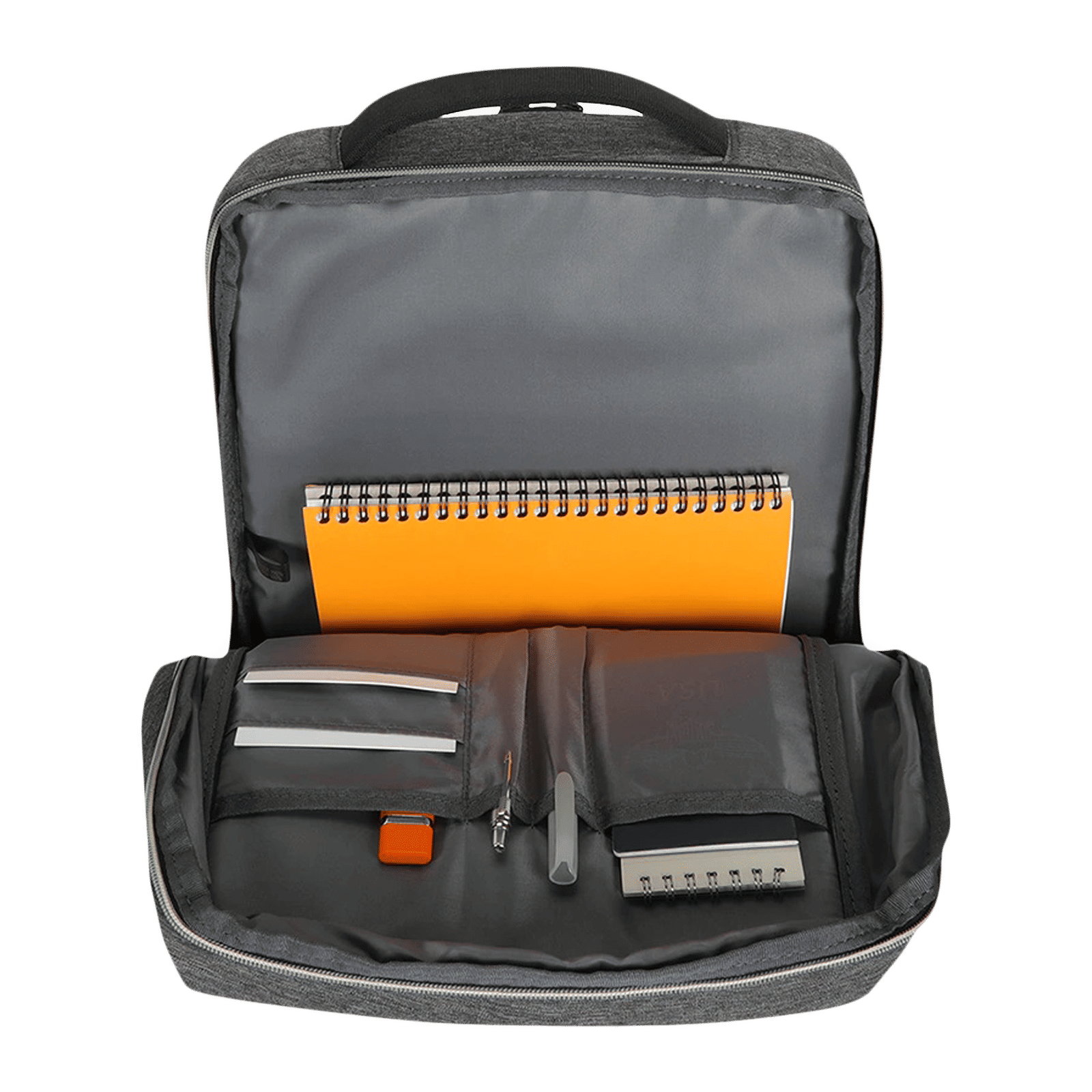 Lenovo Urban B535 Polyester Laptop Backpack for 15.6 Inch Laptop (17 L, Water Resistant, Charcoal Grey) Lenovo Urban B535 Polyester Laptop Backpack for 15.6 Inch Laptop (17 L, Water Resistant, Charcoal Grey)_5