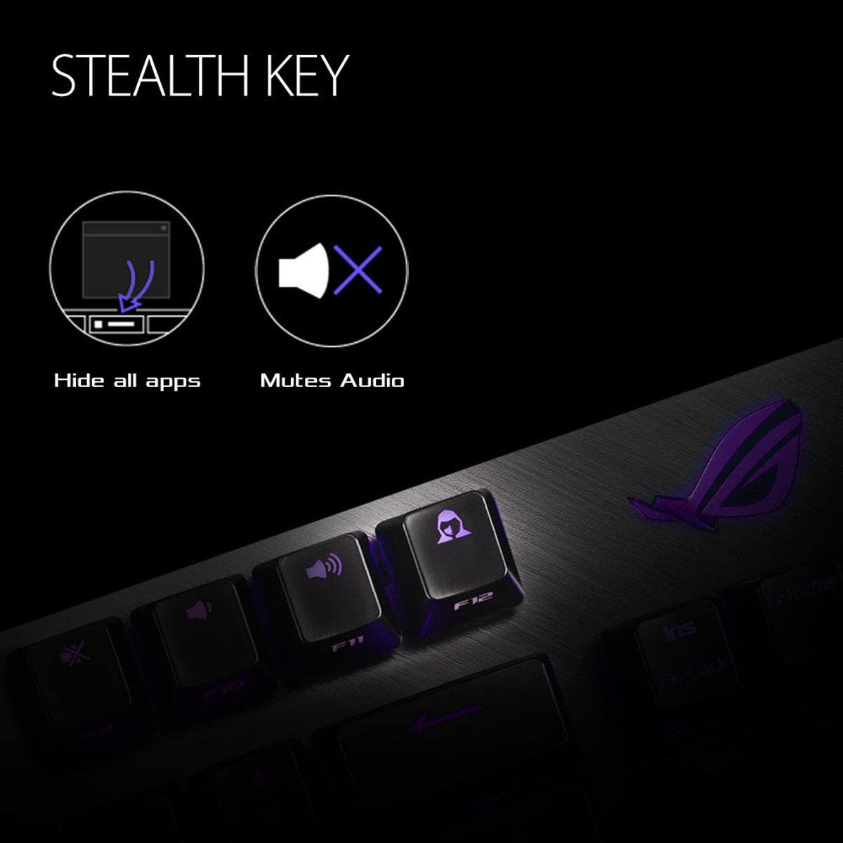 ASUS ROG Strix Scope TKL Wired Gaming Keyboard with Mechanical RGB Keys (Aura Sync lighting, Black & Grey) ASUS ROG Strix Scope TKL Wired Gaming Keyboard with Mechanical RGB Keys (Aura Sync lighting, Black & Grey)_8