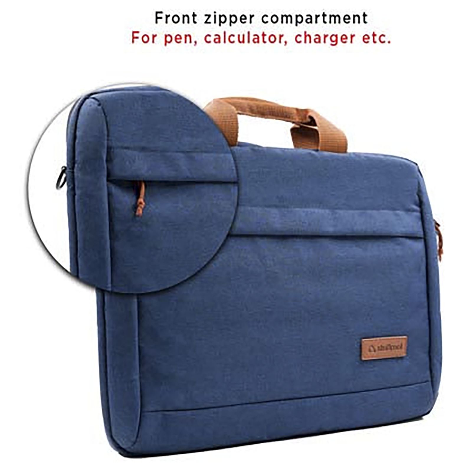 stuffcool Magnus Polyester Laptop Sling Bag for 15.6 & 16 Inch Laptop (29 L, Lightweight, Blue)_9