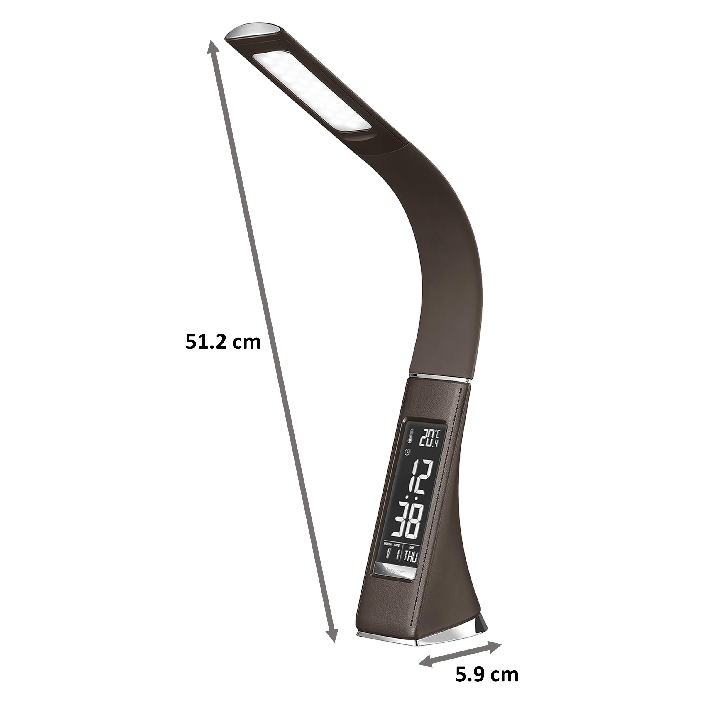 iGear Desk Lite 5 Watts Desk Light (200 Lumens, Touch Dimmer, iGear-U2, Brown) iGear Desk Lite 5 Watts Desk Light (200 Lumens, Touch Dimmer, iGear-U2, Brown)_2