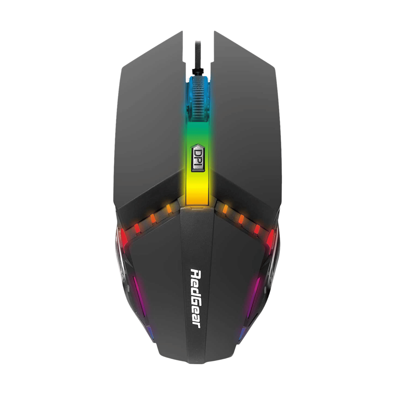 Red Gear A-10 Wired Optical Gaming Mouse (2400 DPI, Light Sync RGB, Black) Red Gear A-10 Wired Optical Gaming Mouse (2400 DPI, Light Sync RGB, Black)_1