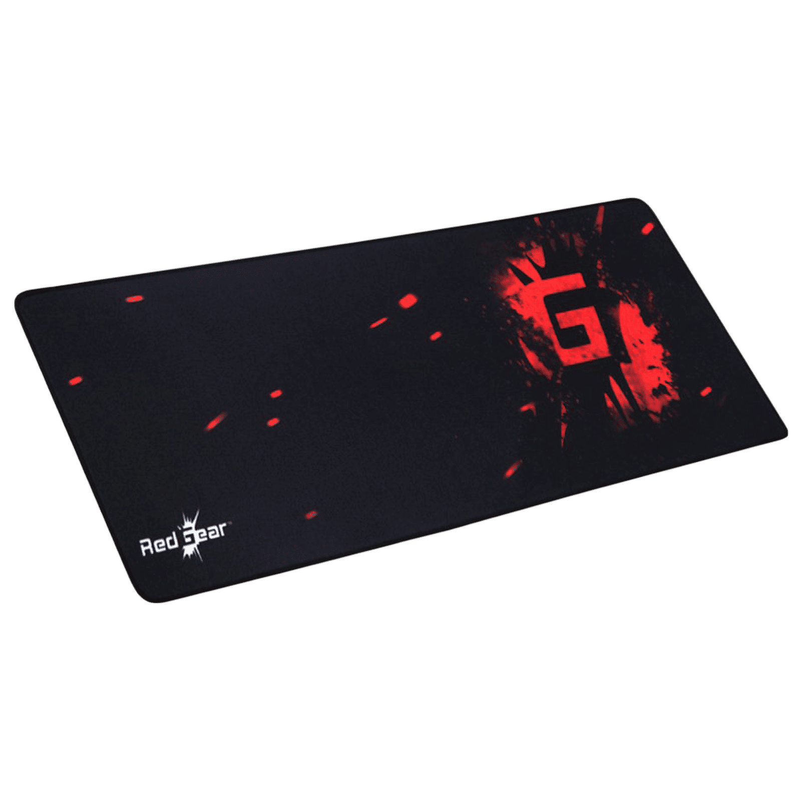 Red Gear MP80 Gaming Mouse Pad (Soft And Durable, 8904130838156, Black) Red Gear MP80 Gaming Mouse Pad (Soft And Durable, 8904130838156, Black)_1
