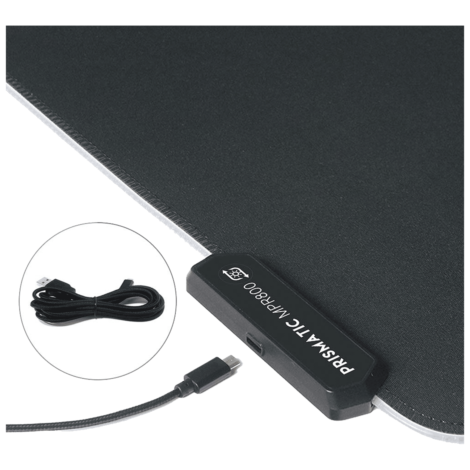 Red Gear MPR800 Gaming Mouse Pad (4 LED Spectrum Modes, 8904130846038, Black) Red Gear MPR800 Gaming Mouse Pad (4 LED Spectrum Modes, 8904130846038, Black)_5