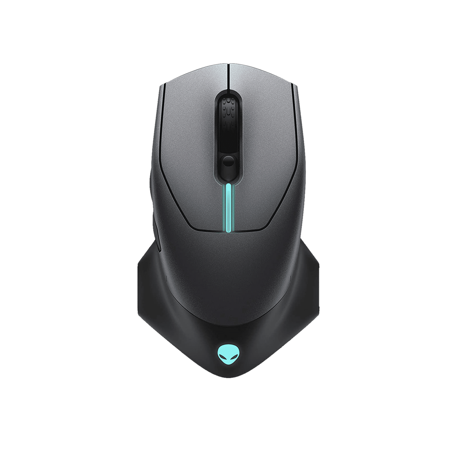 DELL Alienware Rechargeable Wireless Optical Gaming Mouse with Customizable Buttons (16000 dpi, Ergonomic Design, Dark side of the moon) DELL Alienware Rechargeable Wireless Optical Gaming Mouse with Customizable Buttons (16000 dpi, Ergonomic Design, Dark side of the moon)_1