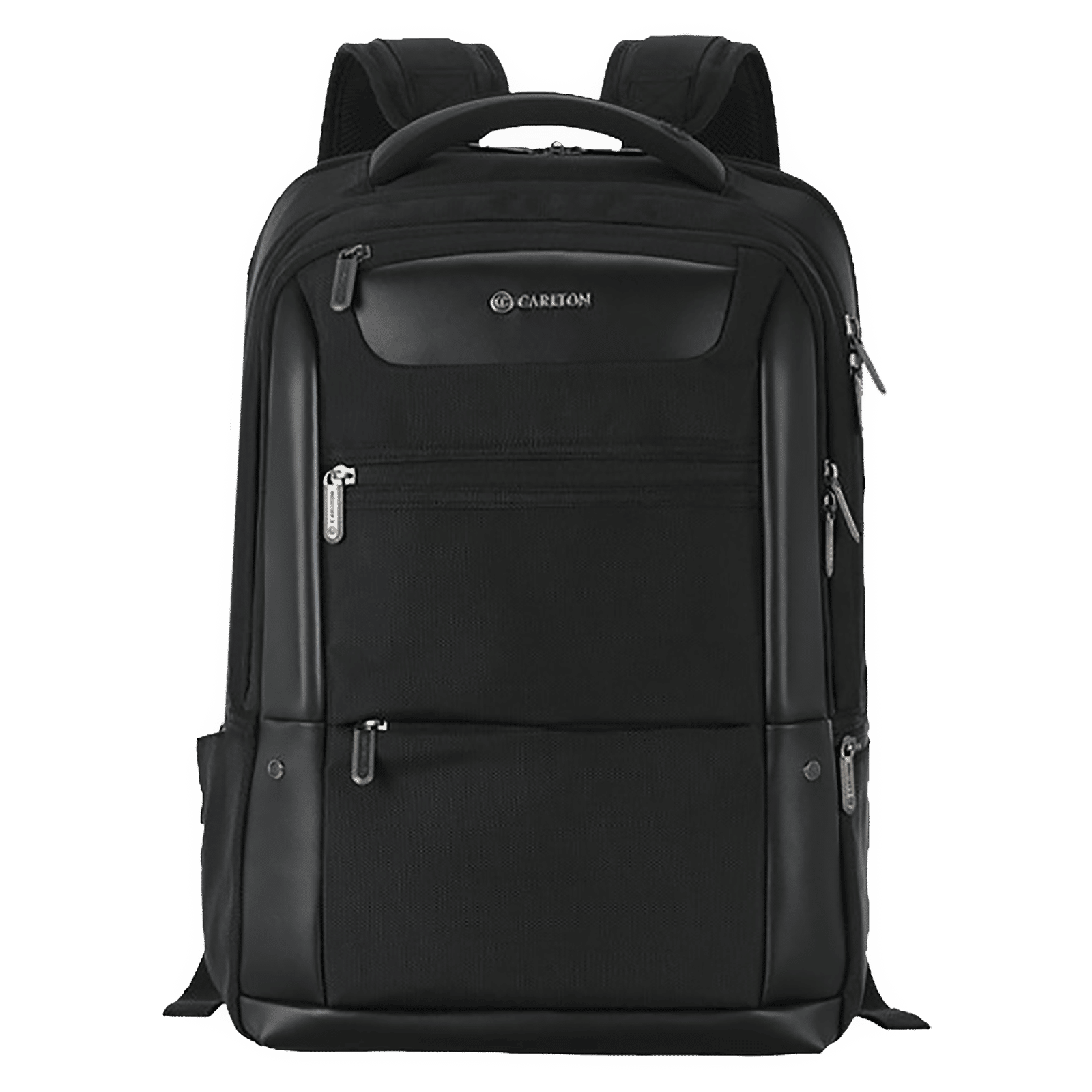 Carlton Hampshire 01 Nylon Laptop Backpack for 16 Inch Laptop (26 L, Ergo Foam Back, Ferrous Black) Carlton Hampshire 01 Nylon Laptop Backpack for 16 Inch Laptop (26 L, Ergo Foam Back, Ferrous Black)_1