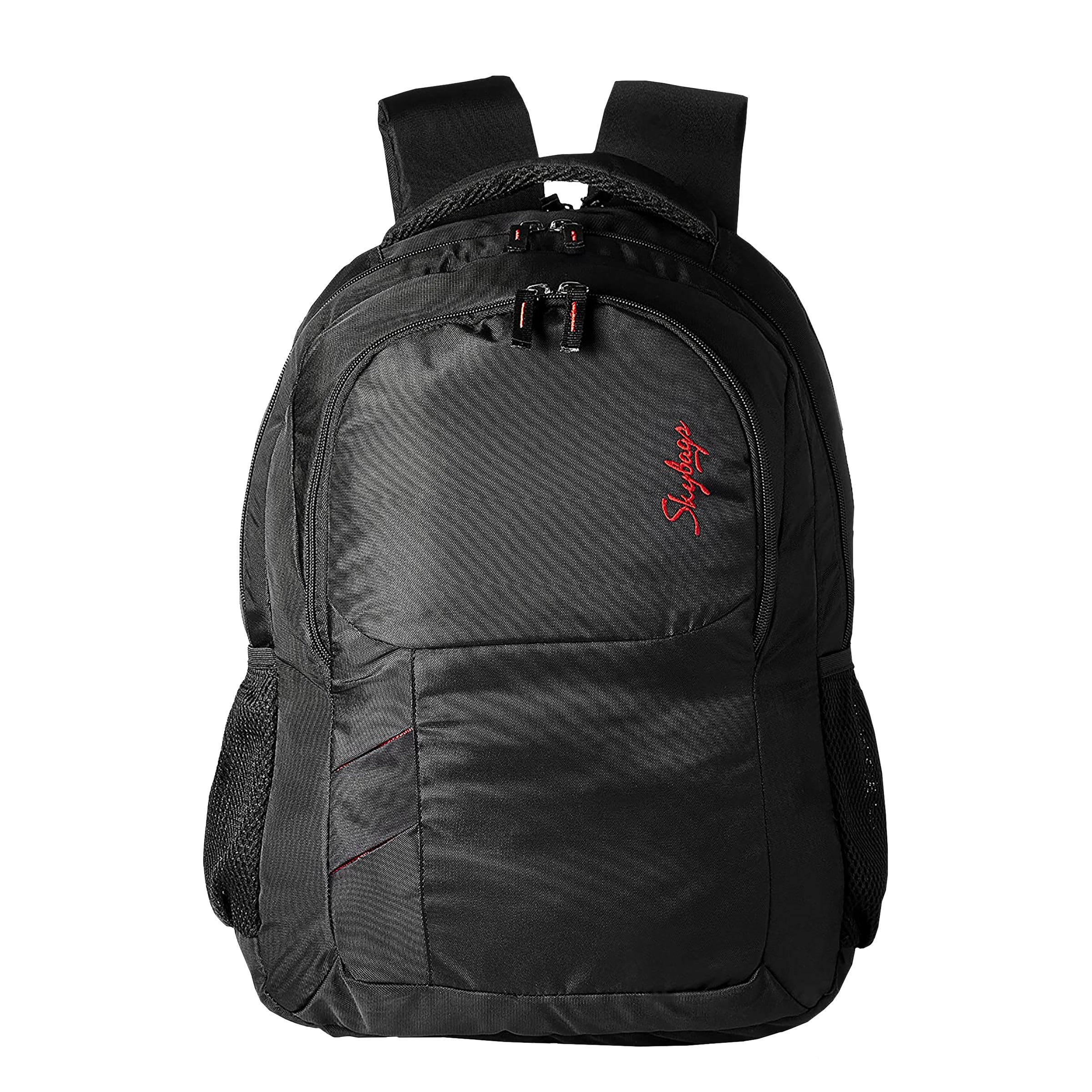Skybags Fox Polyester Laptop Backpack for 15 Inch Laptop (29 L, Cushion Backstrap, Black) Skybags Fox Polyester Laptop Backpack for 15 Inch Laptop (29 L, Cushion Backstrap, Black)_1