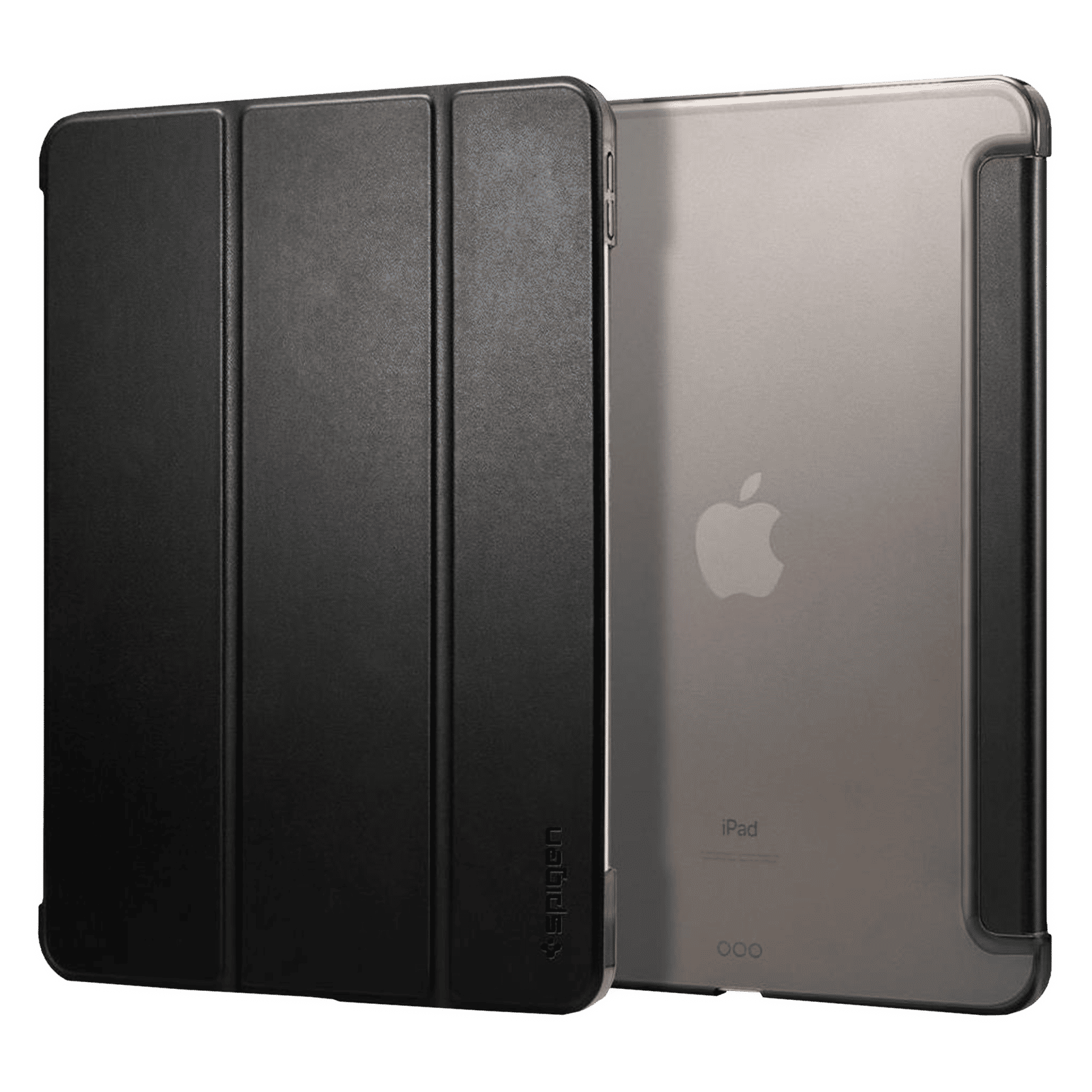 Spigen Smart Fold Polycarbonate, TPU Flip Cover for Apple iPad Air (4th & 5th Gen) (Scratch Protection, Black) Spigen Smart Fold Polycarbonate, TPU Flip Cover for Apple iPad Air (4th & 5th Gen) (Scratch Protection, Black)_6