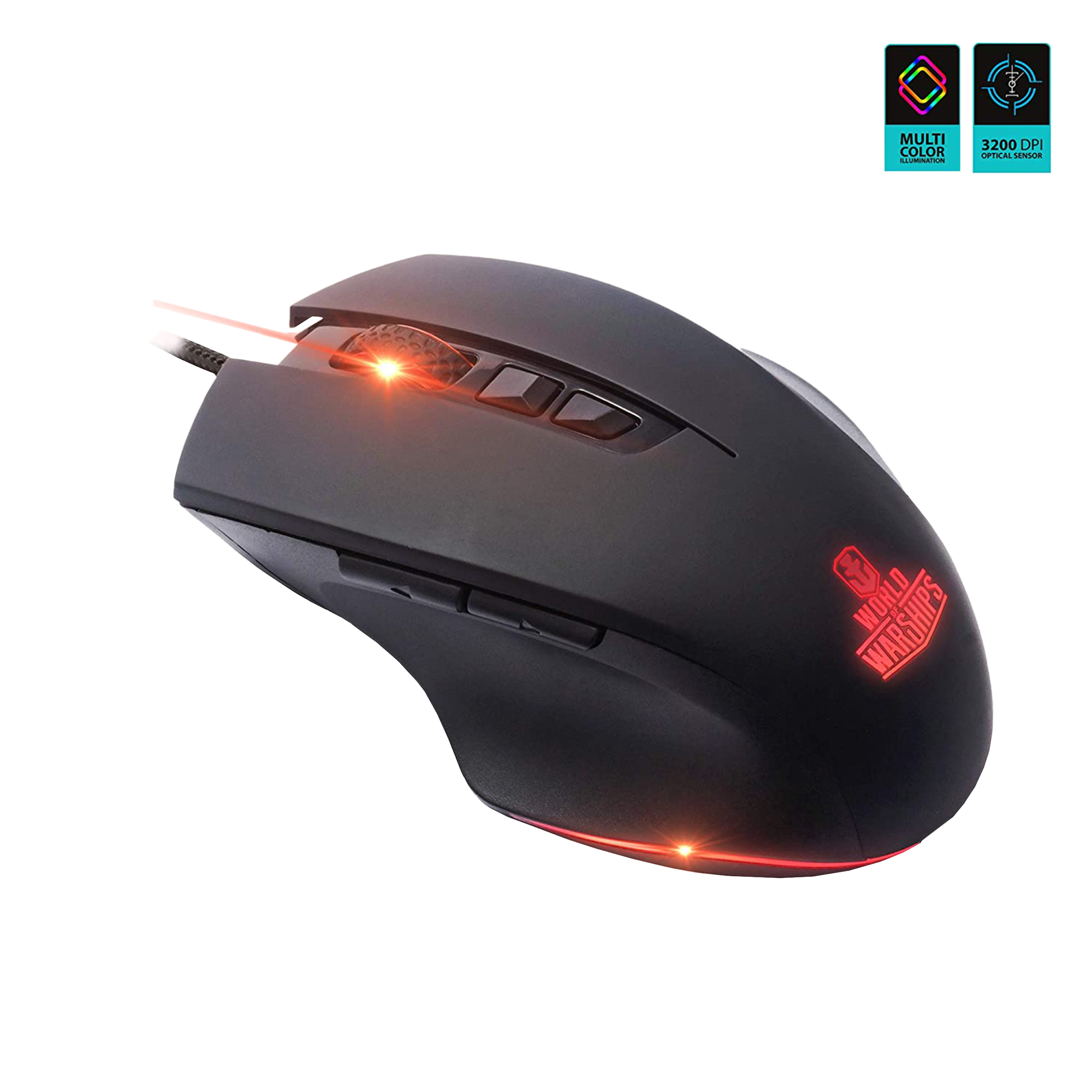 ANT ESPORTS GM200W Wired Optical Gaming Mouse (3200 DPI Adjustable, Ergonomic Design, Black) ANT ESPORTS GM200W Wired Optical Gaming Mouse (3200 DPI Adjustable, Ergonomic Design, Black)_10