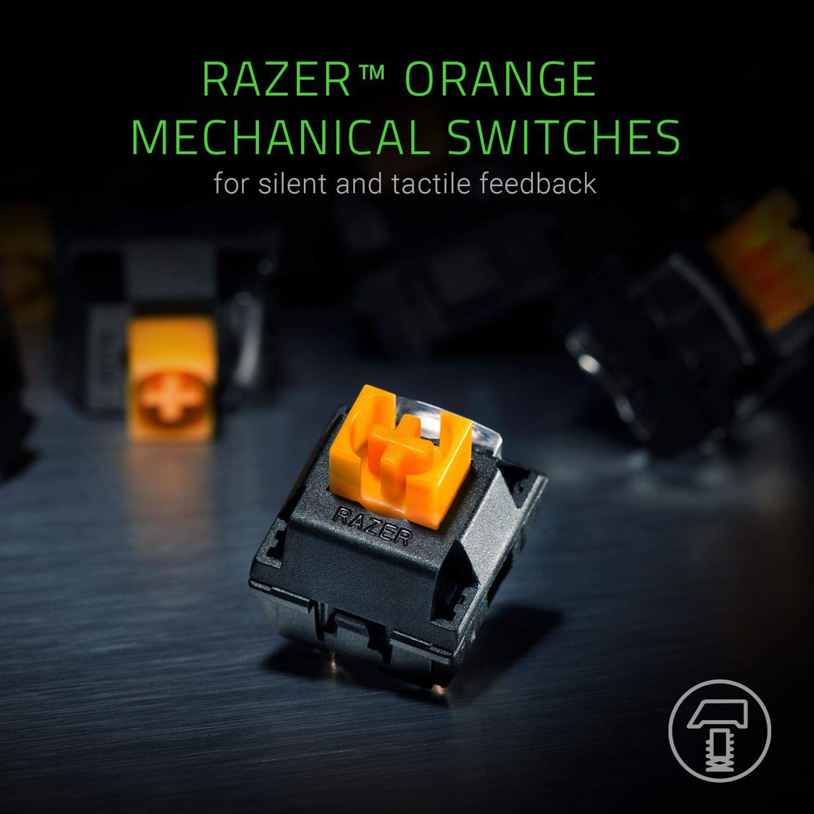 RAZER BlackWidow Lite Wired Gaming Keyboard (Orange Mechanical Switch, RZ03-02640200-R3U1, Black)_14