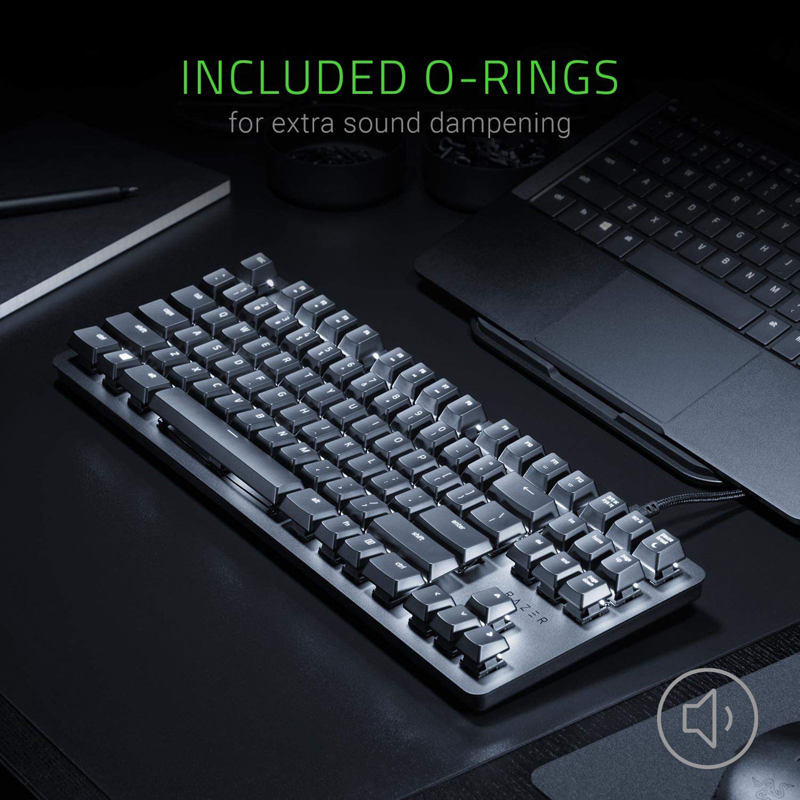 RAZER BlackWidow Lite Wired Gaming Keyboard (Orange Mechanical Switch, RZ03-02640200-R3U1, Black)_15