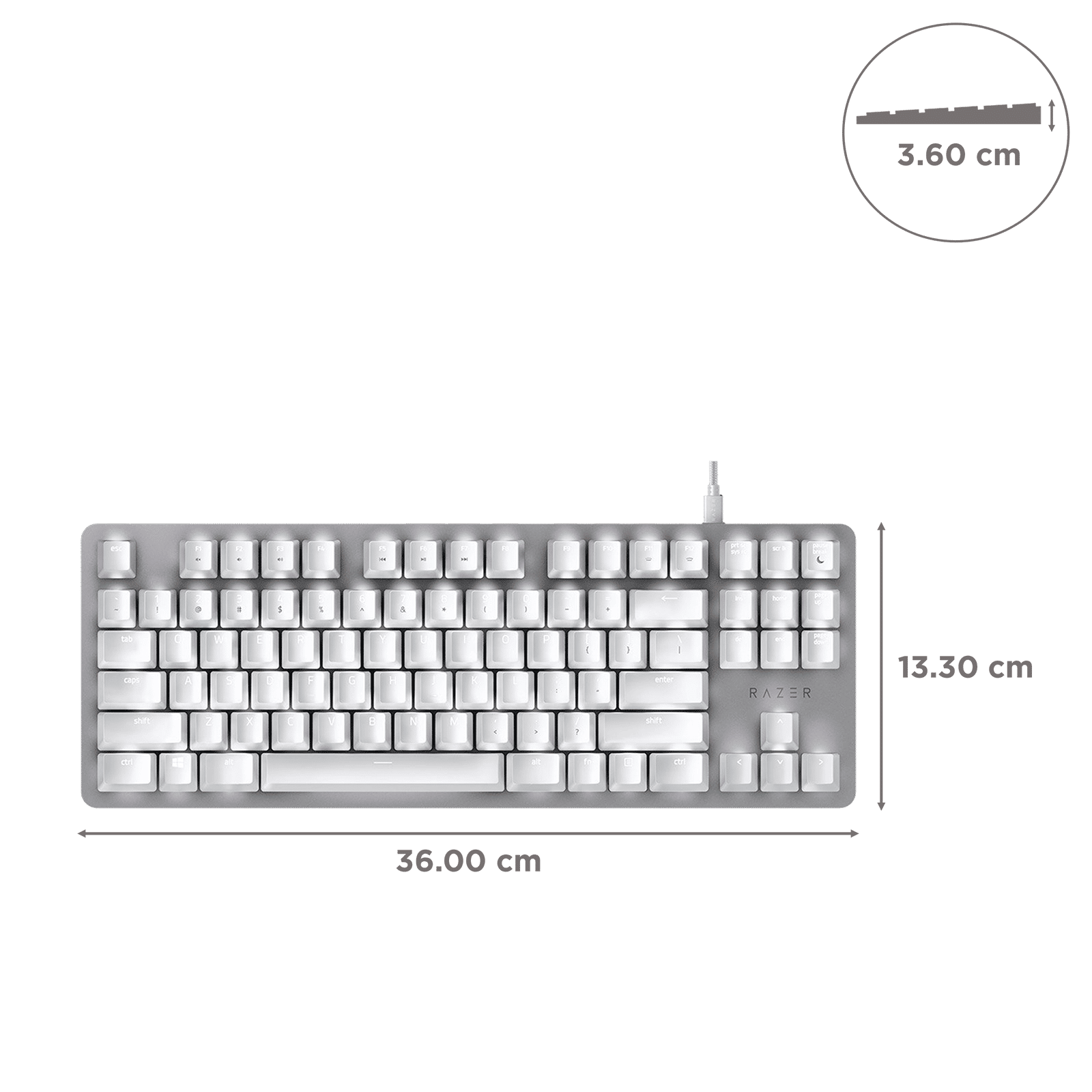 RAZER BlackWidow Lite Wired Gaming Keyboard (Orange Mechanical Switch, RZ03-02640200-R3U1, Black)_3