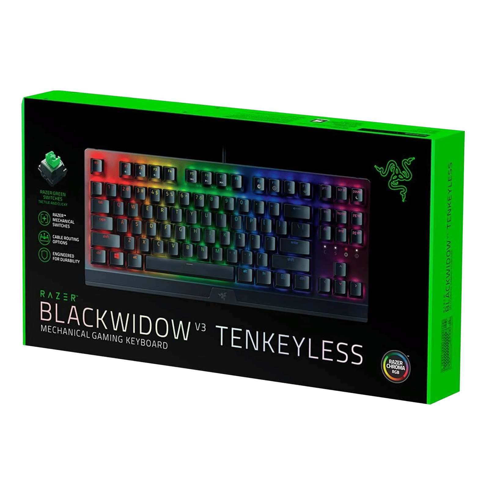 RAZER BlackWidow V3 Tenkeyless Wired Gaming Keyboard with Backlit Keys (Mechanical Switches, Black) RAZER BlackWidow V3 Tenkeyless Wired Gaming Keyboard with Backlit Keys (Mechanical Switches, Black)_14