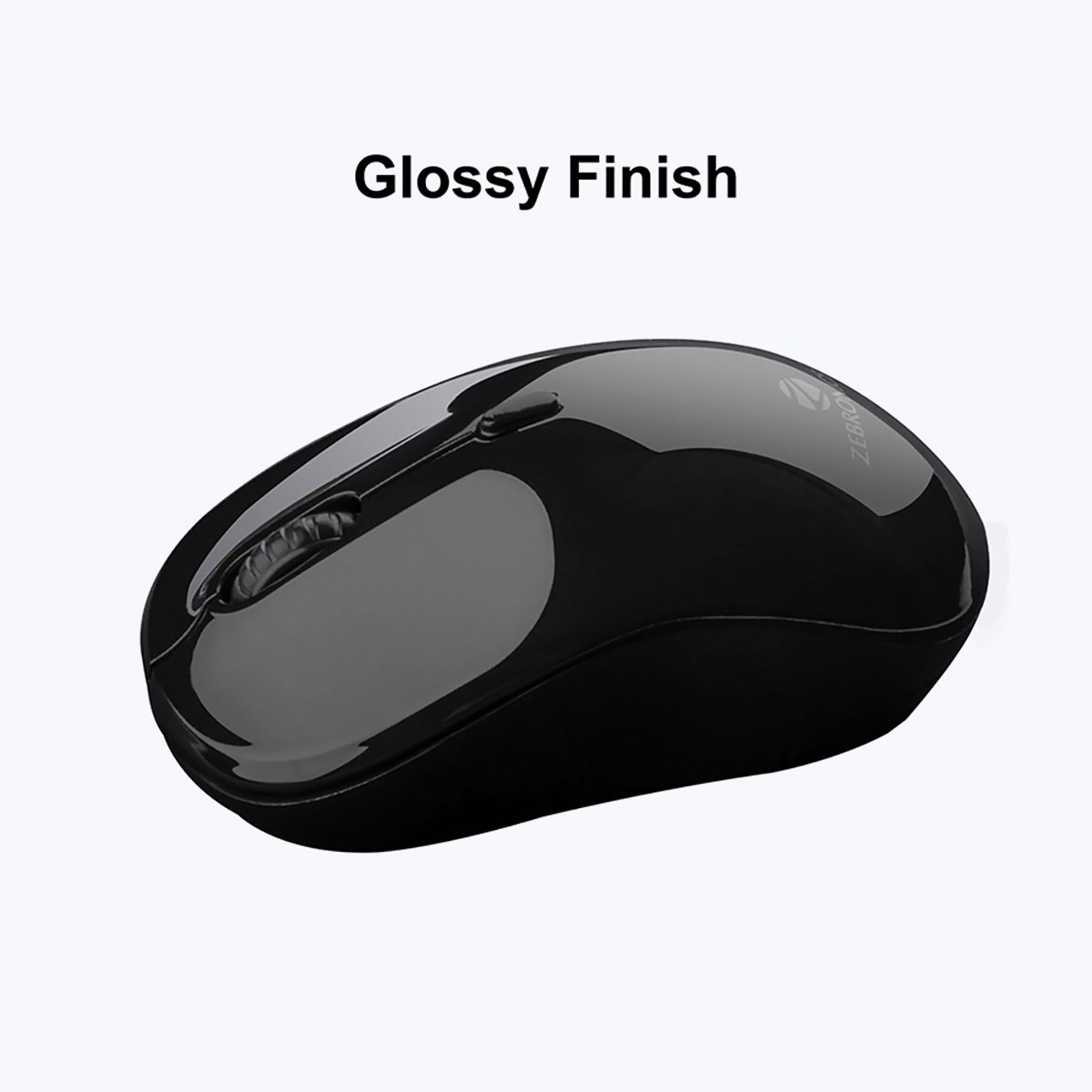 ZEBRONICS Zeb-Shine Wireless Optical Mouse (1600 DPI Adjustable, Smart Energy Saving Mode, Black) ZEBRONICS Zeb-Shine Wireless Optical Mouse (1600 DPI Adjustable, Smart Energy Saving Mode, Black)_6
