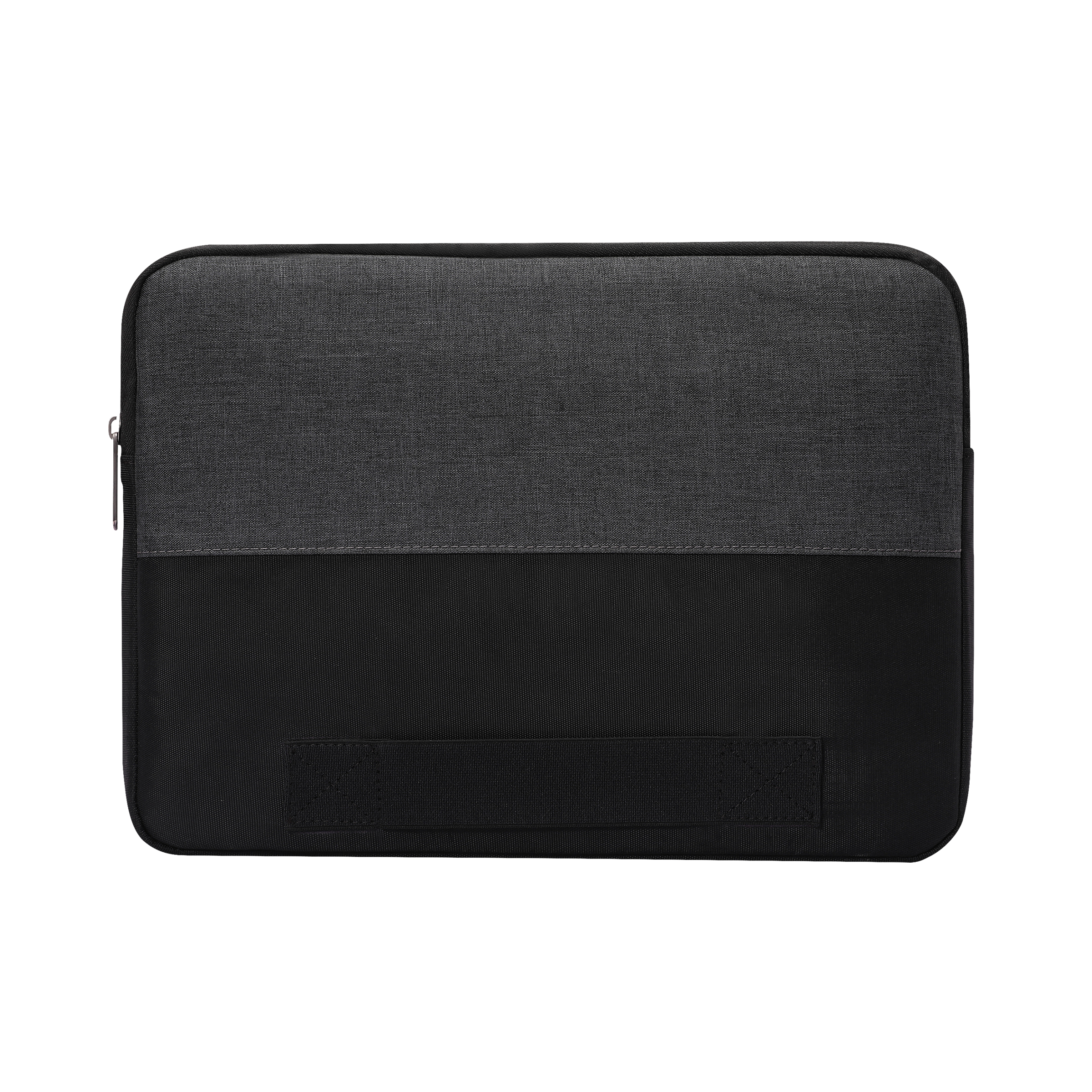 Carriall Urbane Fabric, Polyester Laptop Sleeve for 13 Inch Laptop (2 L, Water Resistant, Black/Grey)_7