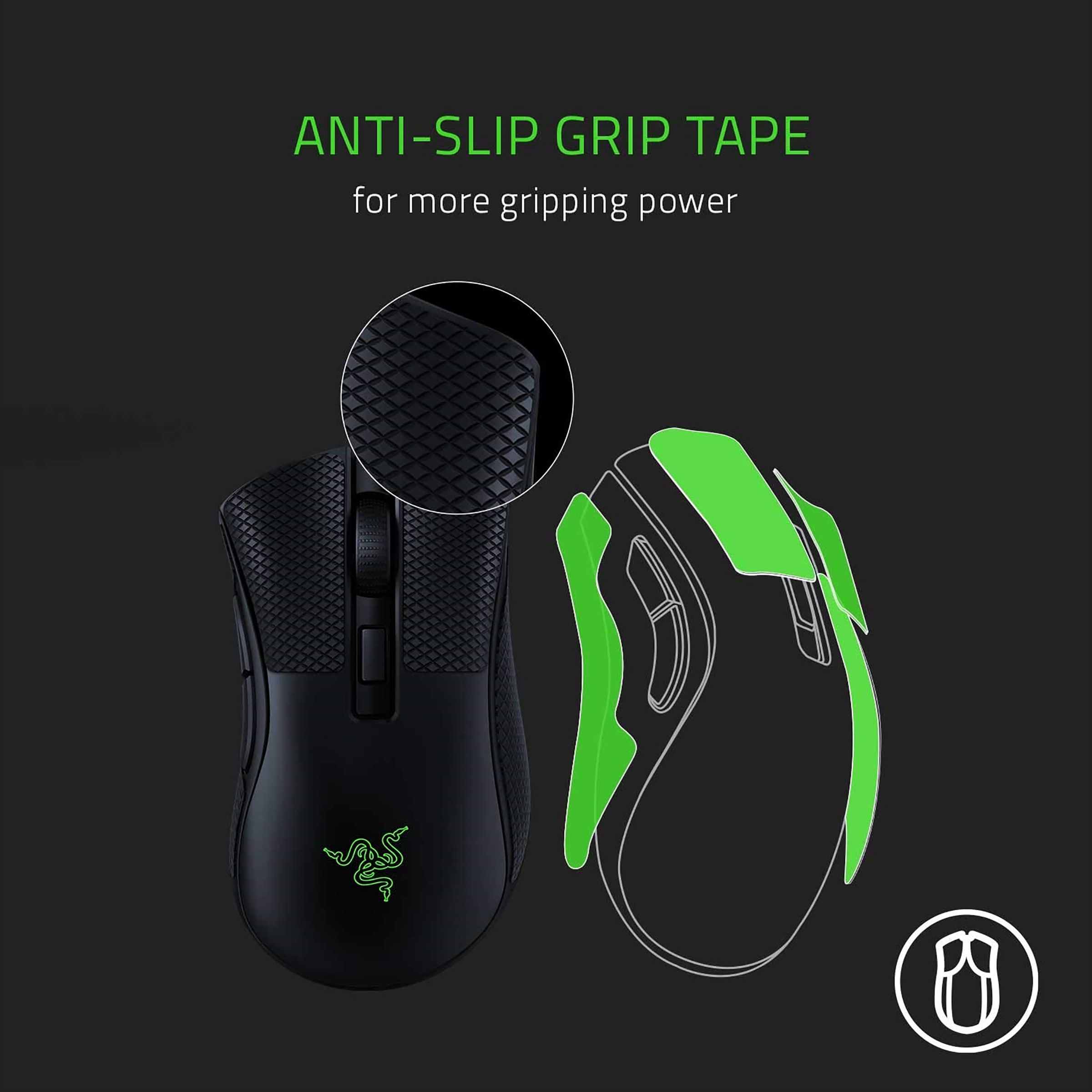 RAZER DeathAdder V2 Mini Wired Optical Gaming Mouse with Customizable Buttons (8500 DPI, RGB Backlit, Black) RAZER DeathAdder V2 Mini Wired Optical Gaming Mouse with Customizable Buttons (8500 DPI, RGB Backlit, Black)_11