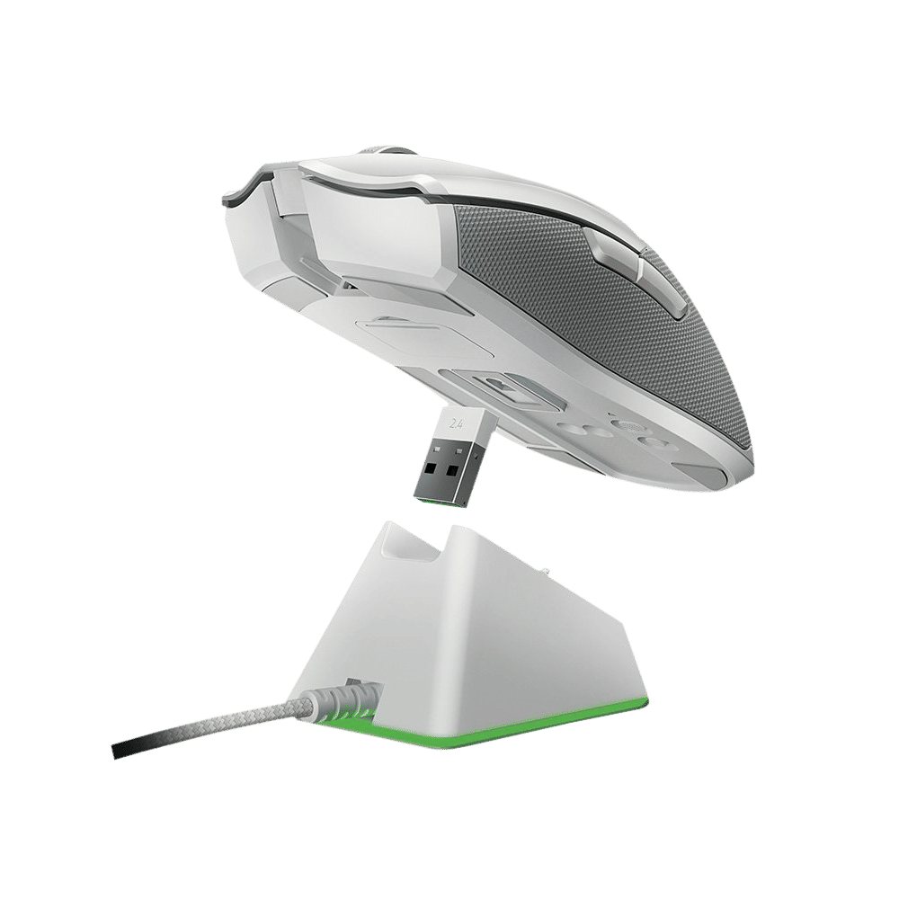 RAZER Viper Ultimate Rechargeable Wireless Optical Gaming Mouse (20000 DPI, Lightsync RGB, Mercury)_4