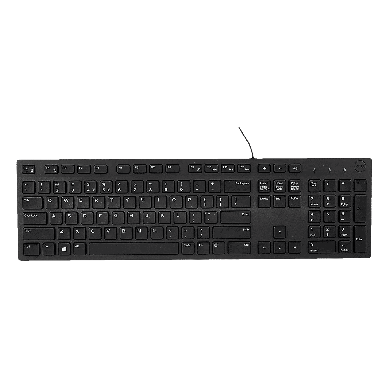 DELL KB216 Wired Keyboard with Multimedia Keys (Spill Resistant, Black)_1