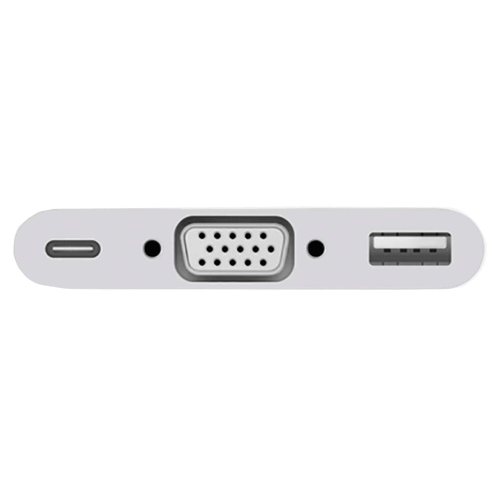 Apple USB Type C to USB Type A, VGA Port, Thunderbolt 3 USB C Multi-Port Adapter (Sync & Charge, White)_2