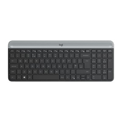 logitech K580 Bluetooth & 2.4GHz Wireless
                      Keyboard with Multi Device Connectivity
                      (Ultra-Slim Profile, Black)