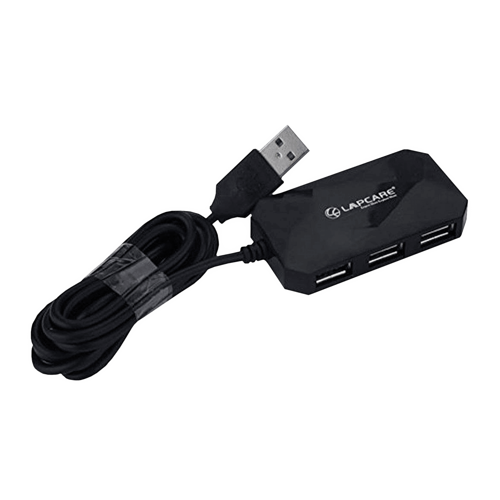 LAPCARE 4-in-1 USB 2.0 Type A to USB 2.0 Type A USB Hub (Over-Current Protection, Black) LAPCARE 4-in-1 USB 2.0 Type A to USB 2.0 Type A USB Hub (Over-Current Protection, Black)_3