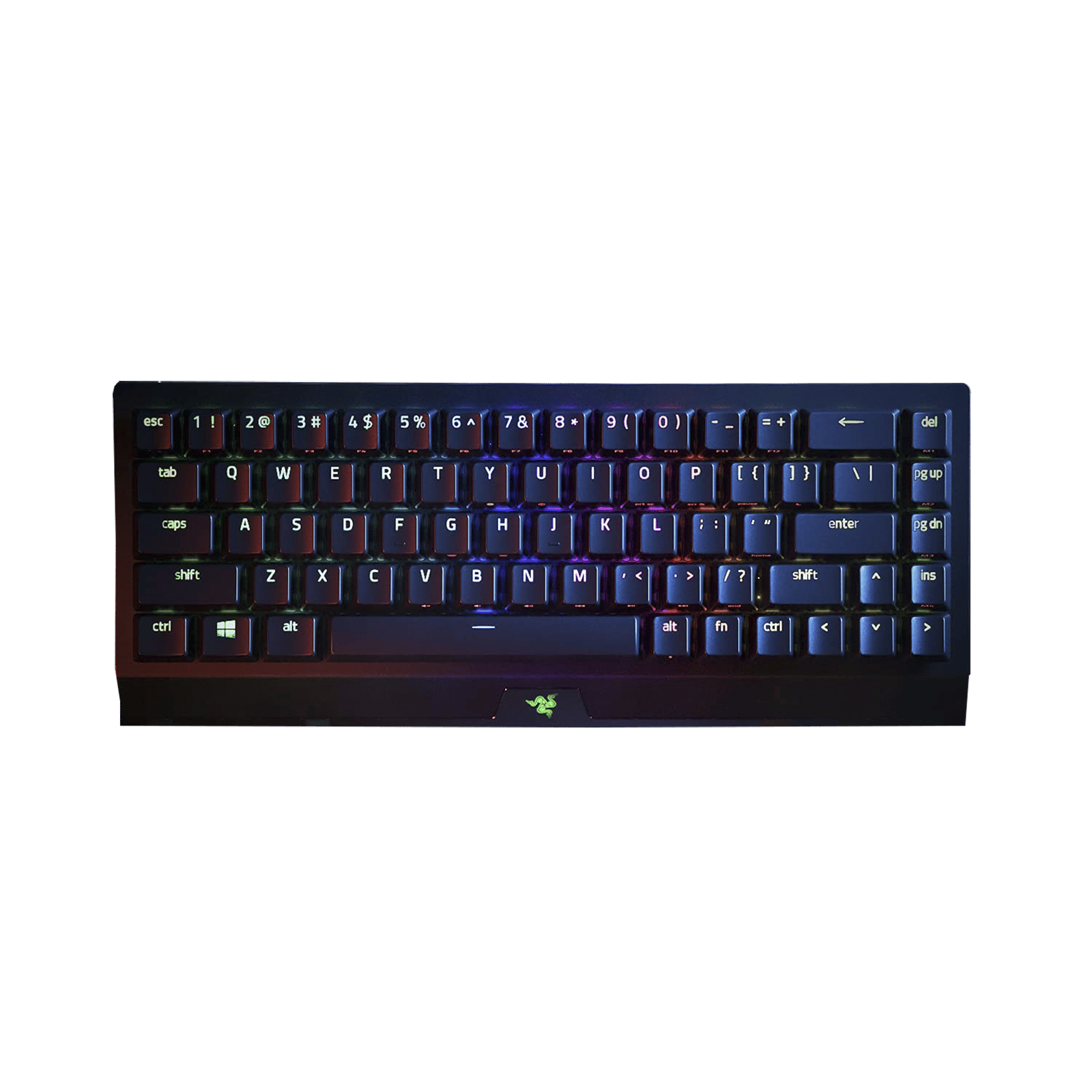 RAZER BlackWidow V3 Mini HyperSpeed Phantom Edition Bluetooth & 2.4GHz Wireless Gaming Keyboard with Multi Device Connectivity (N-Key Rollover, Black) RAZER BlackWidow V3 Mini HyperSpeed Phantom Edition Bluetooth & 2.4GHz Wireless Gaming Keyboard with Multi Device Connectivity (N-Key Rollover, Black)_4