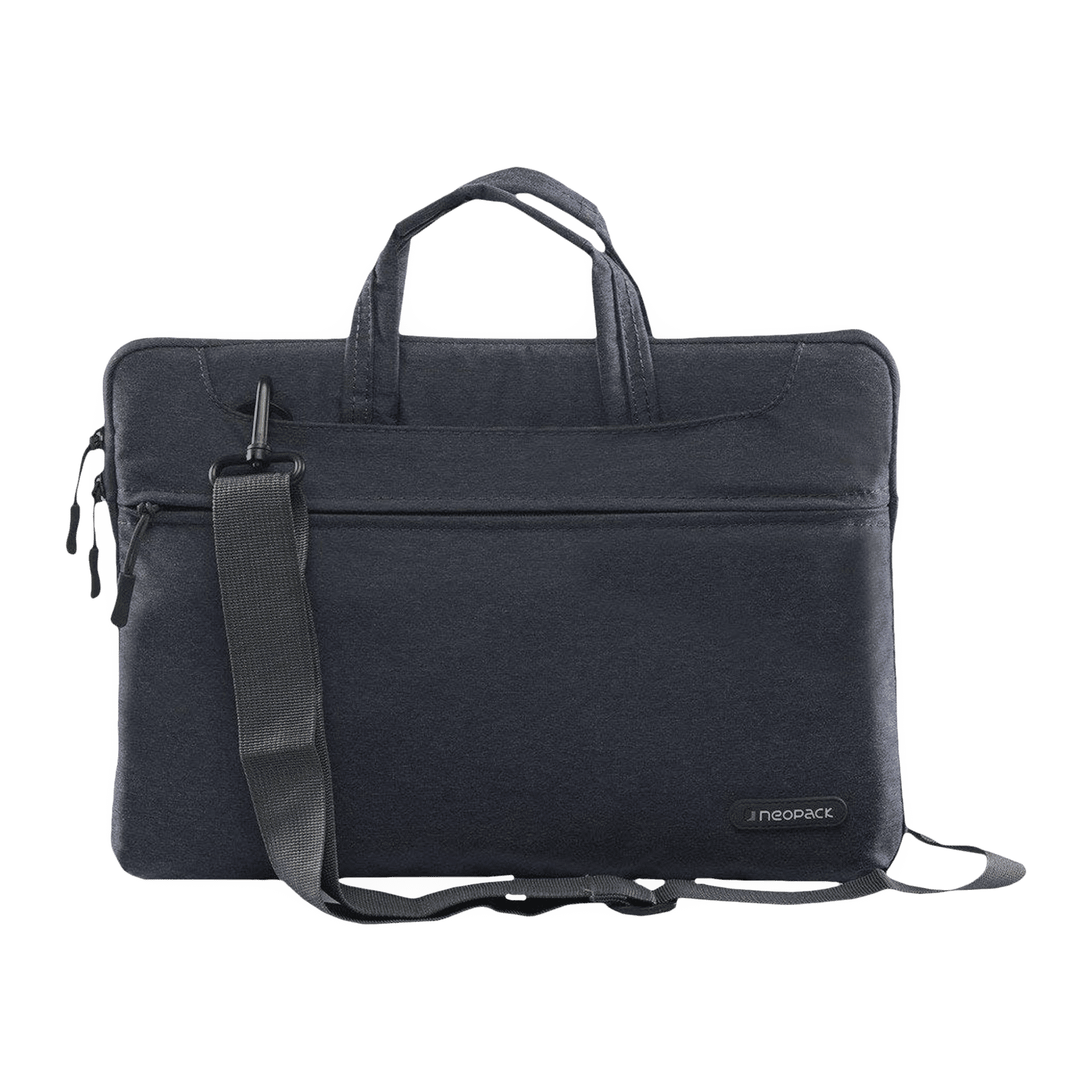 neopack Svelte Nylon, Fabric Laptop Sling Bag for 13.3 & 14.2 Inch Laptop (Lightweight, Navy Blue) neopack Svelte Nylon, Fabric Laptop Sling Bag for 13.3 & 14.2 Inch Laptop (Lightweight, Navy Blue)_1