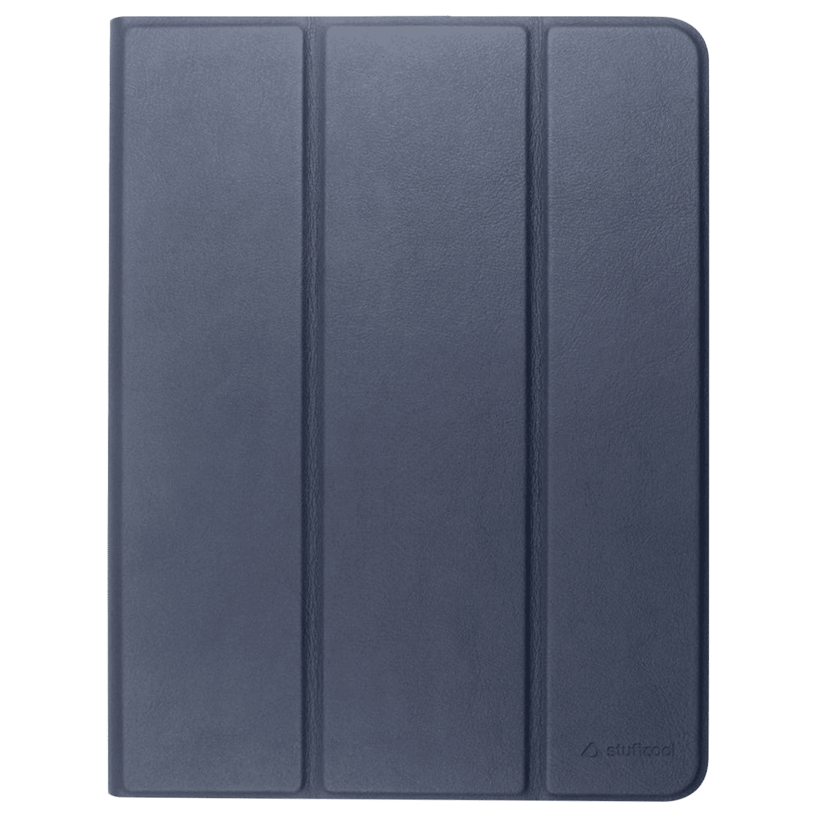 Stuffcool Flex Faux Leather Flip Cover for Apple iPad Mini 8.3 Inch (6th Gen) (Built-in Pencil Holder, Navy Blue)_1