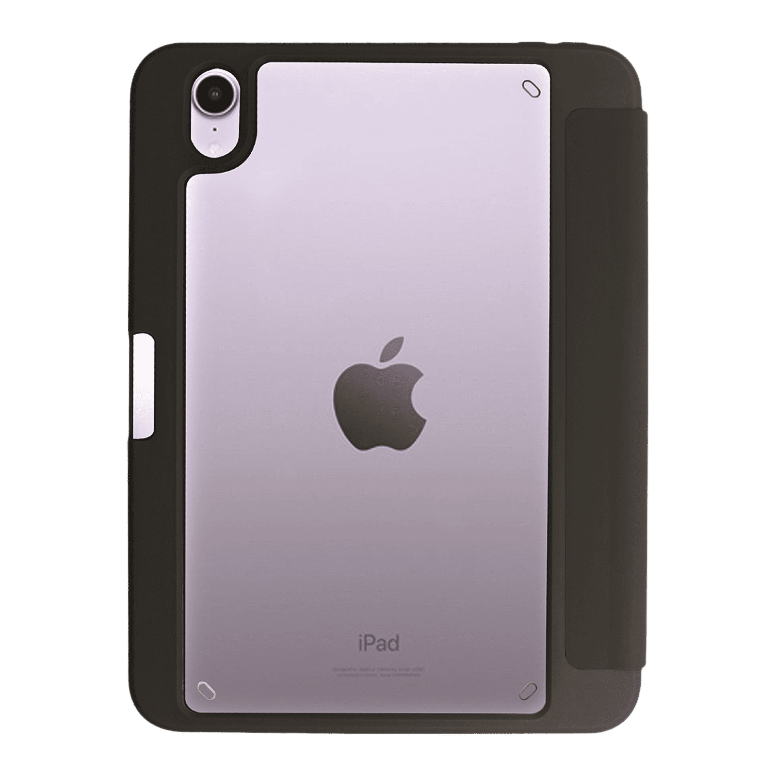 Neopack Delta TPU Flip Cover for Apple iPad (All Gen) (With Pencil Holder, Black)_9