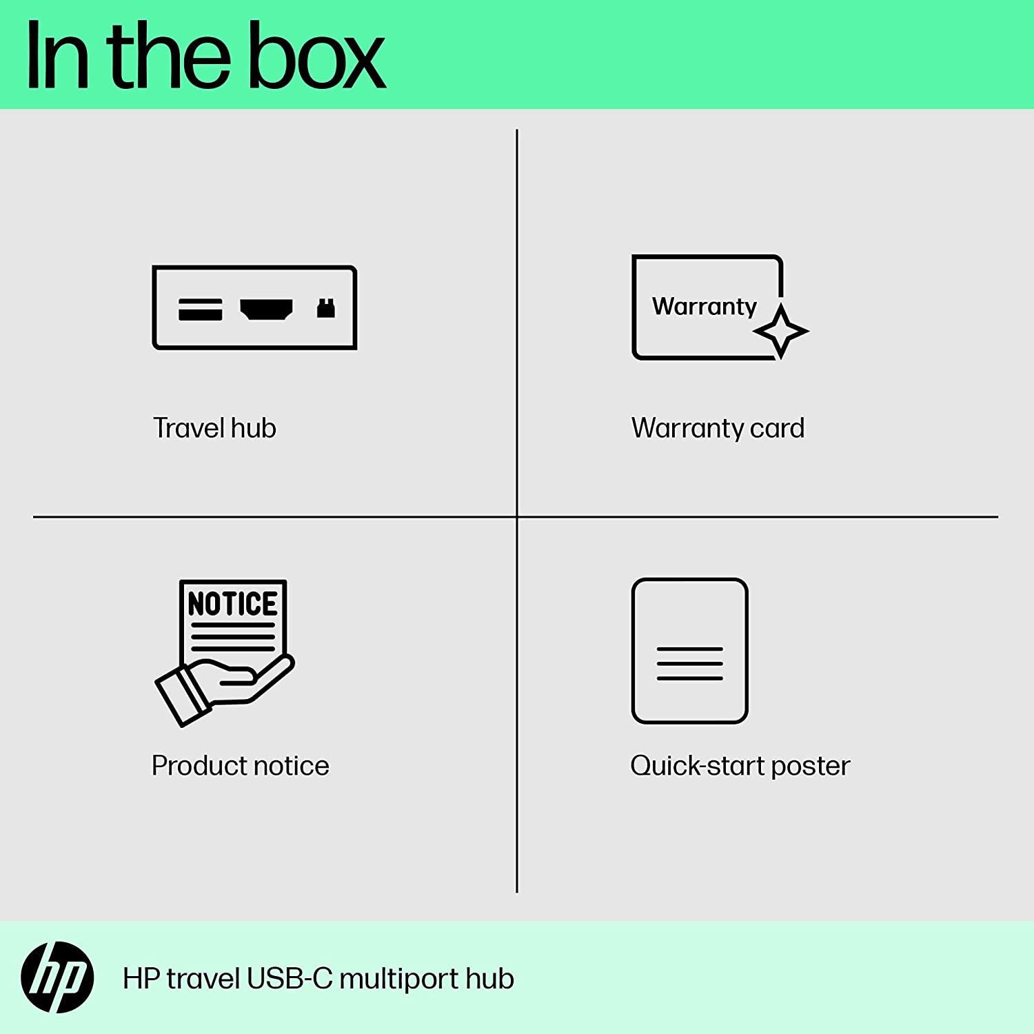 HP Travel USB 3.2 Type C to USB 2.0 Type A, VGA Port, LAN Port, SD Card Slot, MicroSD Card Slot, 3.5mm Stereo, HDMI Type A, USB 3.2 Type C Multi-Port Hub (Pass-Through Charging, Black) HP Travel USB 3.2 Type C to USB 2.0 Type A, VGA Port, LAN Port, SD Card Slot, MicroSD Card Slot, 3.5mm Stereo, HDMI Type A, USB 3.2 Type C Multi-Port Hub (Pass-Through Charging, Black)_5