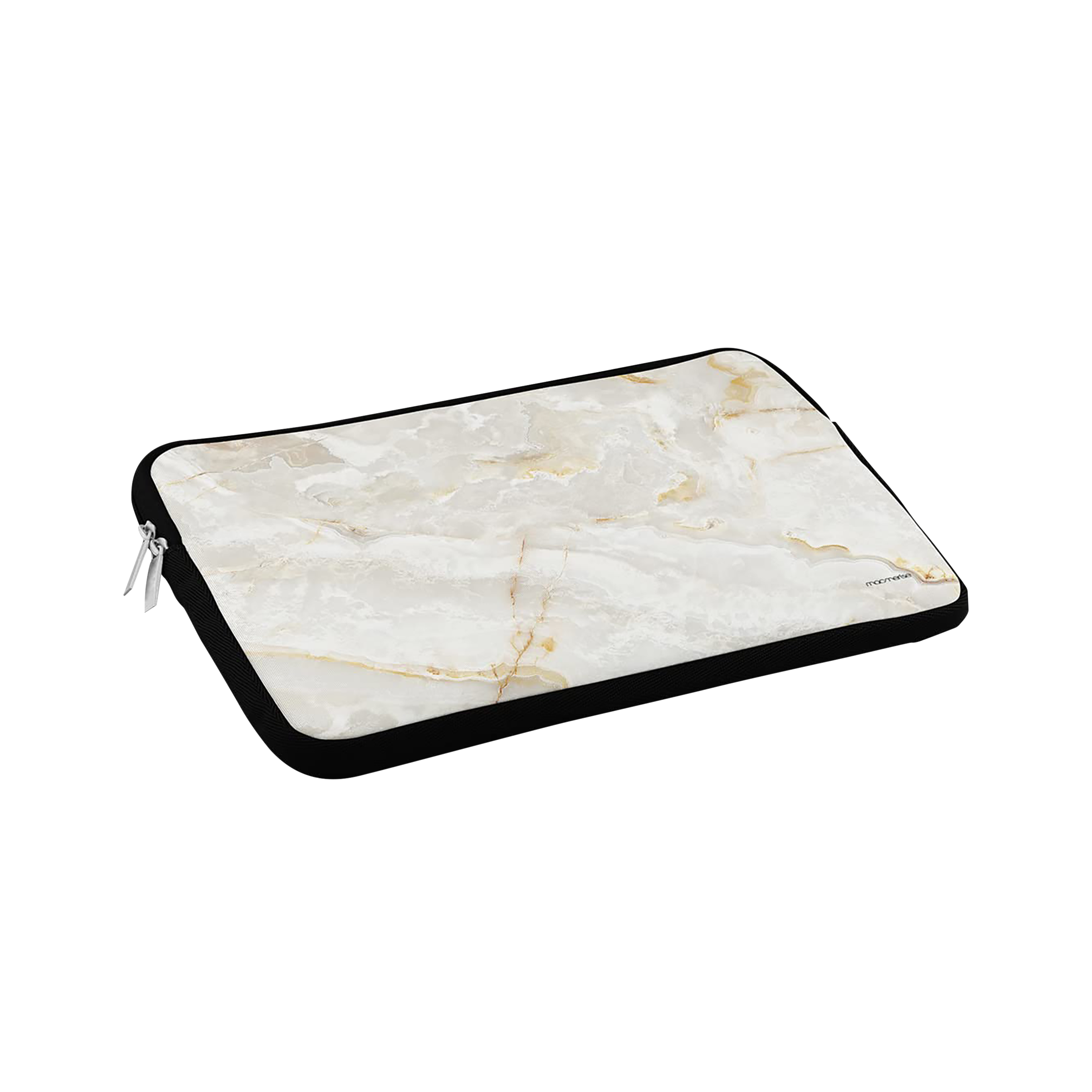 macmerise Marble Neoprene Laptop Sleeve for 15 Inch Laptop (Water Resistant, Creama Marfil)_1