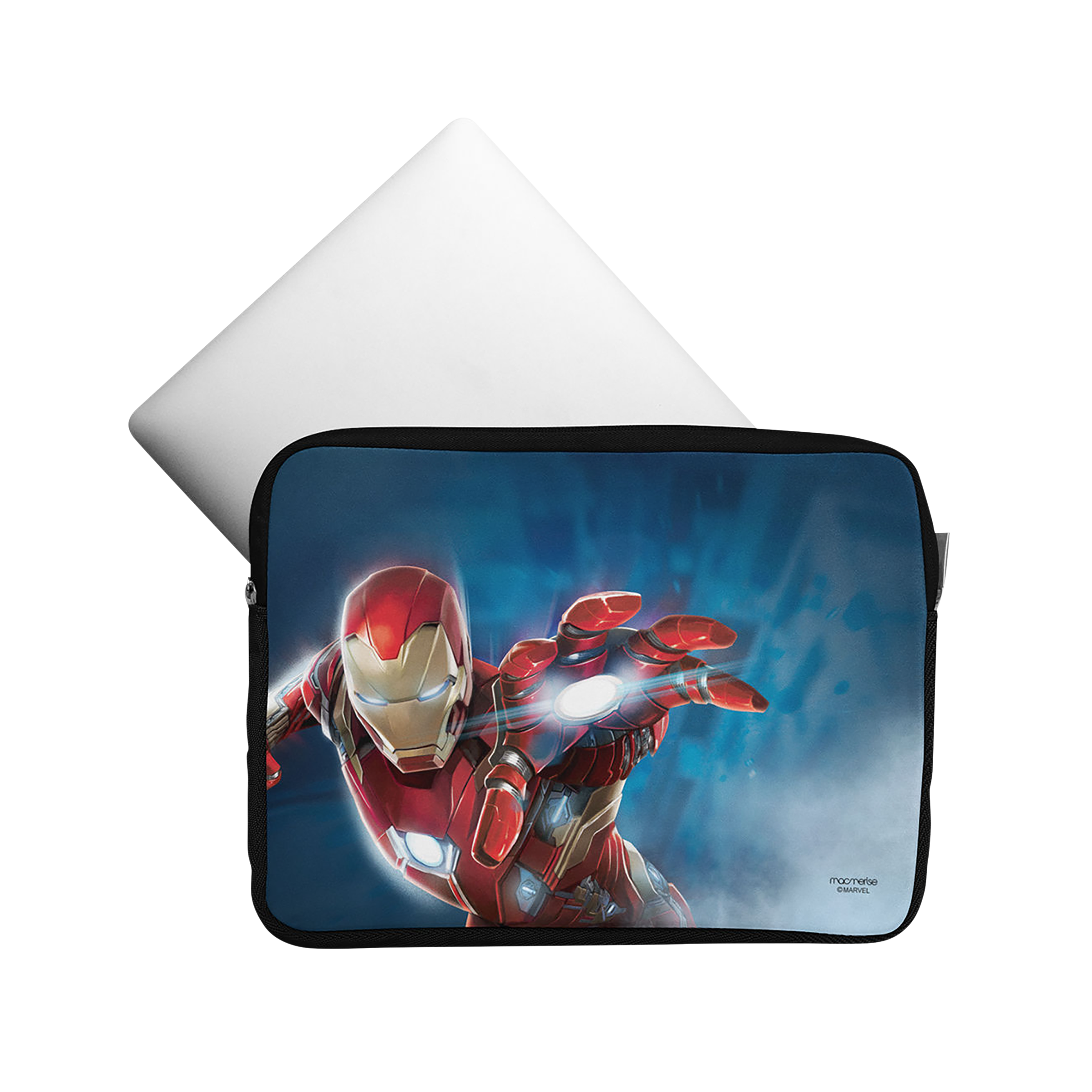 macmerise Mighty Ironman Neoprene Laptop Sleeve for 15 Inch Laptop (Water Resistant, Multi Color)_6