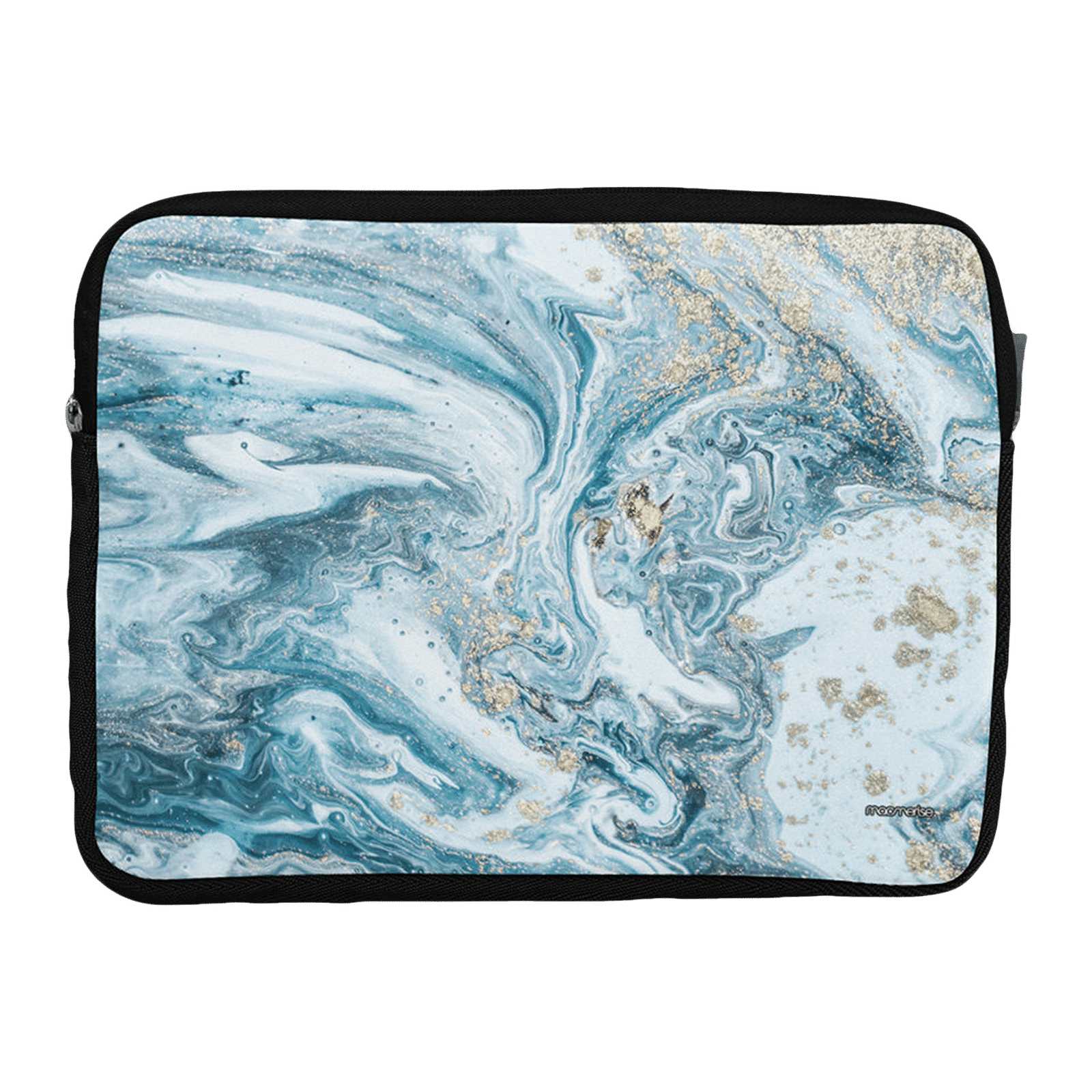 macmerise Marble Neoprene Laptop Sleeve for 13 Inch Laptop (Water Resistant, Blue Macubus)_6