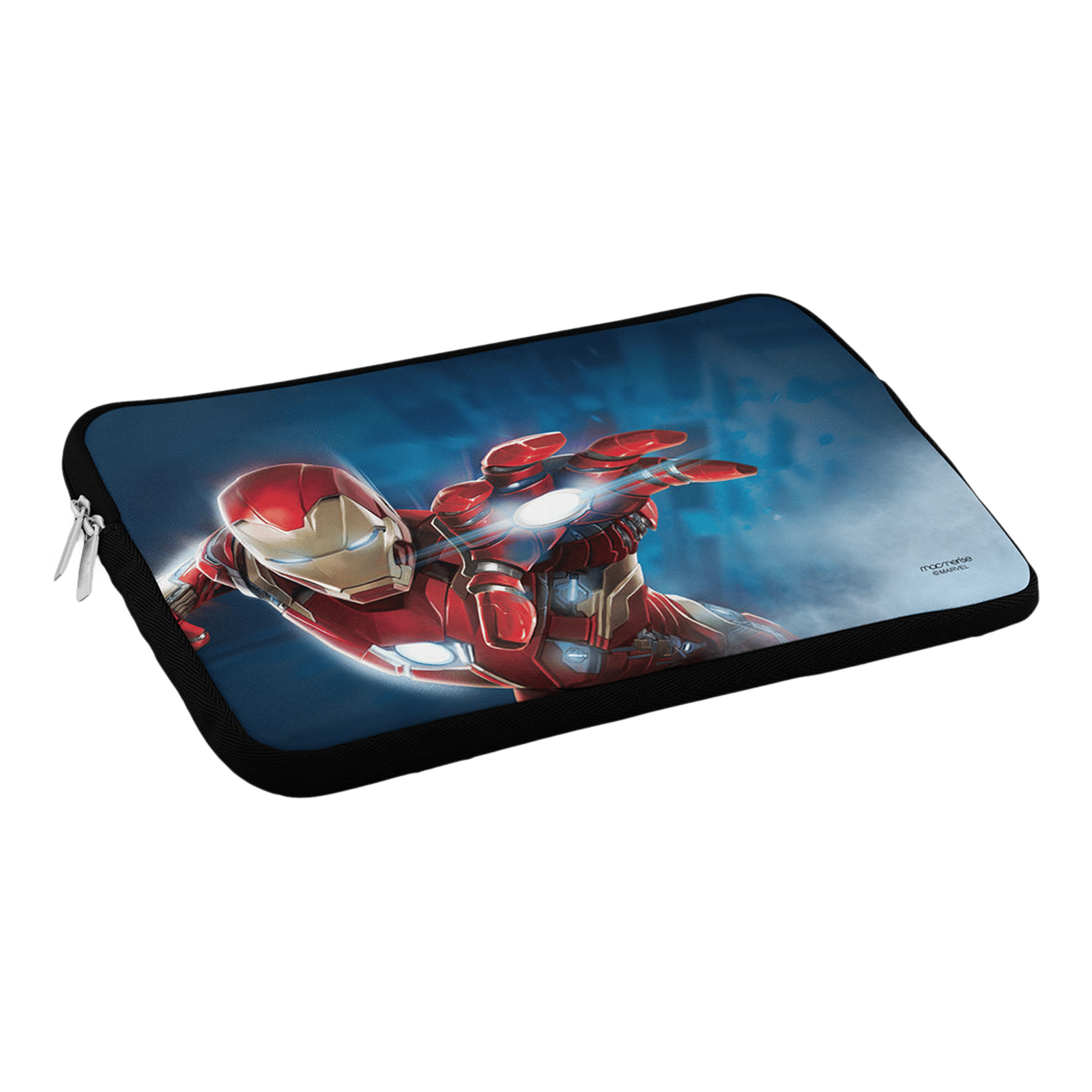 macmerise Mighty Ironman Neoprene Laptop Sleeve for 13 Inch Laptop (Water Resistant, Multi Color)_1