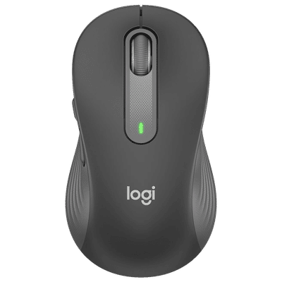 logitech Signature M650 L Wireless Optical
                      Performance Mouse with Customizable Buttons (4000
                      DPI Adjustable, Multi Device Connectivity,
                      Graphite)