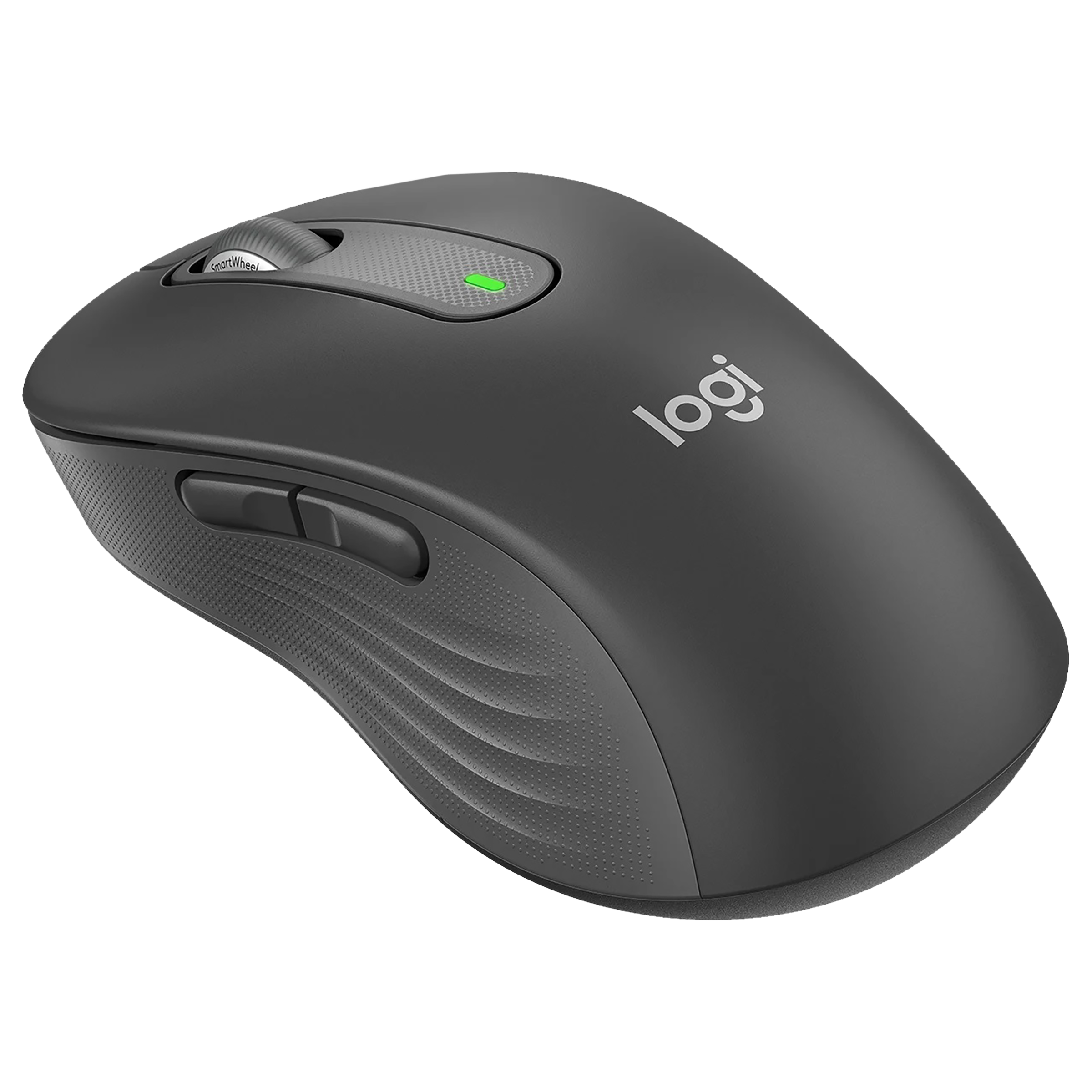 logitech Signature M650 L Wireless Optical Performance Mouse with Customizable Buttons (4000 DPI Adjustable, Multi Device Connectivity, Graphite)_4
