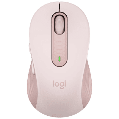 logitech Signature M650 Wireless Optical
                      Performance Mouse with Customizable Buttons (4000
                      DPI Adjustable, Multi Device Connectivity, Rose)