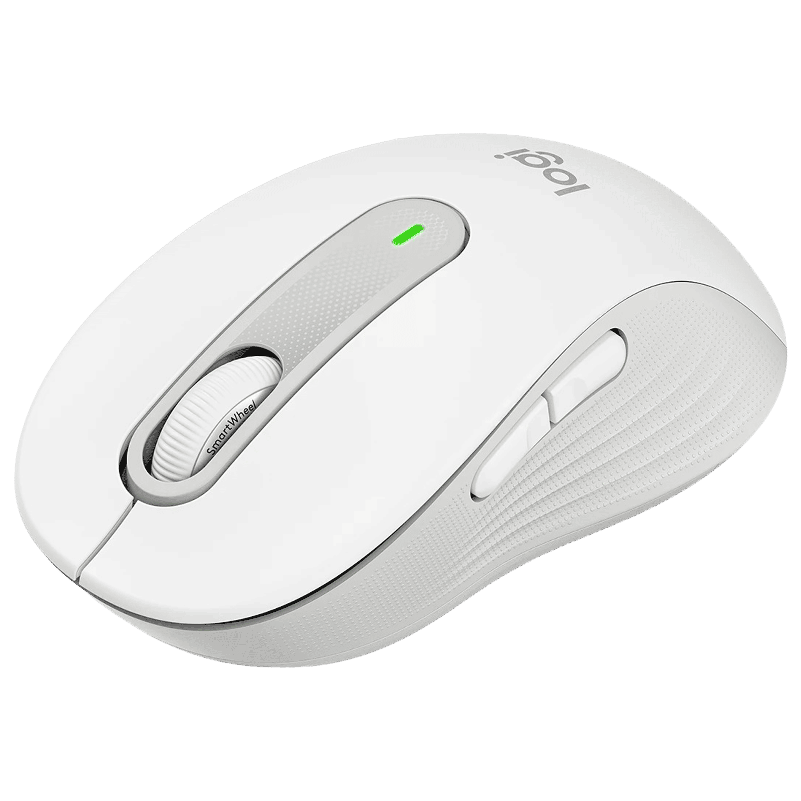 logitech Signature M650 Wireless Optical Performance Mouse with Customizable Buttons (4000 DPI Adjustable, Multi Device Connectivity, Off White)_5