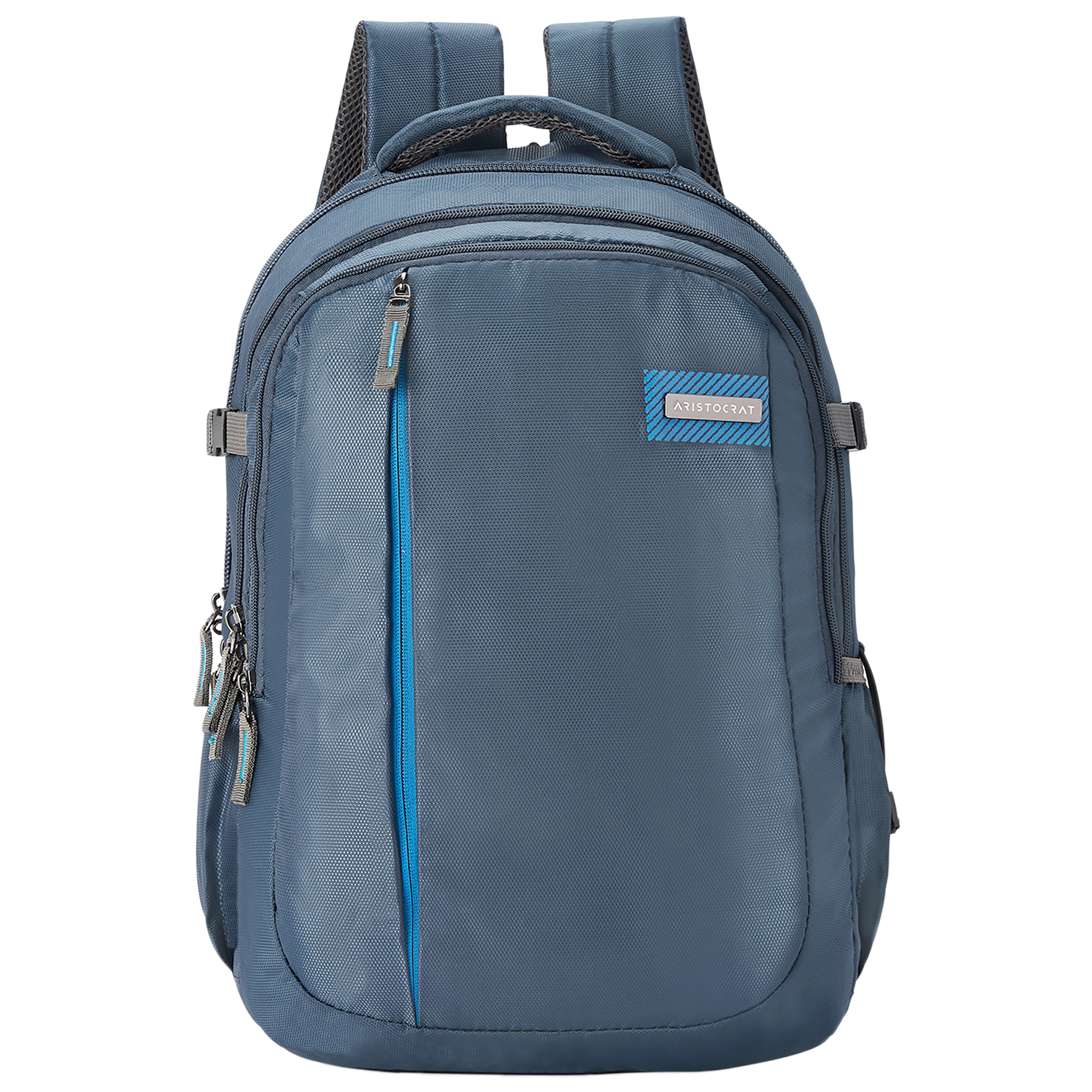 ARISTOCRAT COLIN Polyester Laptop Backpack for 17 Inch Laptop (30 L, Organizer with Key Holder, Navy Blue)_1