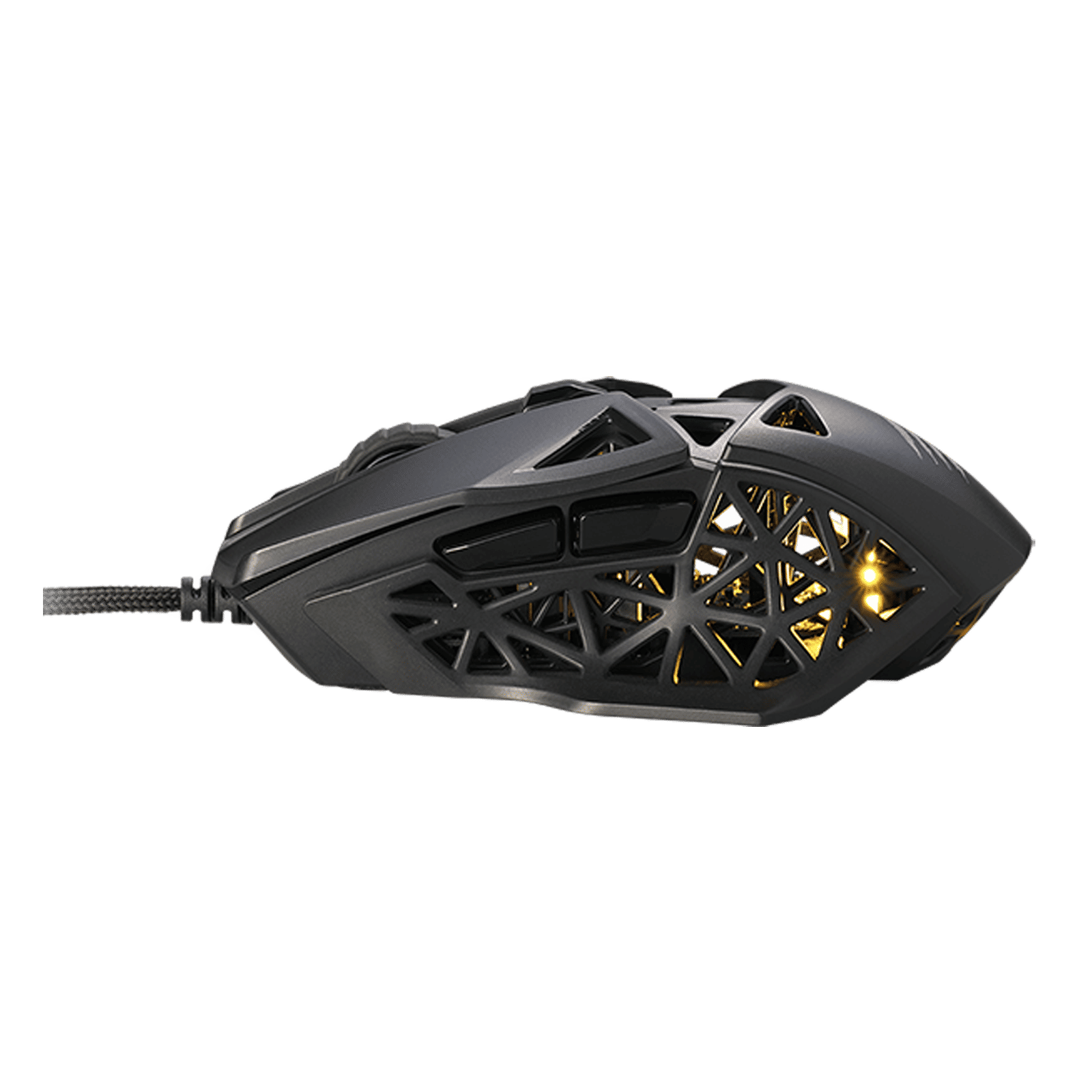 MAD CATZ M.O.J.O. M1 Wired Optical Gaming Mouse with Customizable Buttons (12000 DPI, Dakota Technology, Black)_5