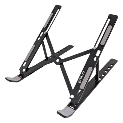 Croma Stand For Laptops Upto 15 Inch
                      (Foldable Design, CRSP015AOC016515, Black)