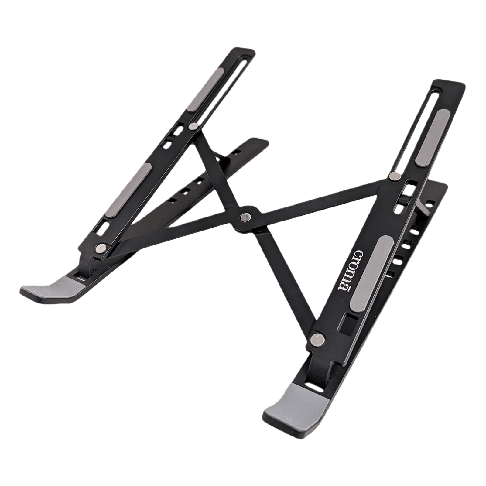 Croma Stand For Laptops Upto 15 Inch (Foldable Design, CRSP015AOC016515, Black) Croma Stand For Laptops Upto 15 Inch (Foldable Design, CRSP015AOC016515, Black)_2
