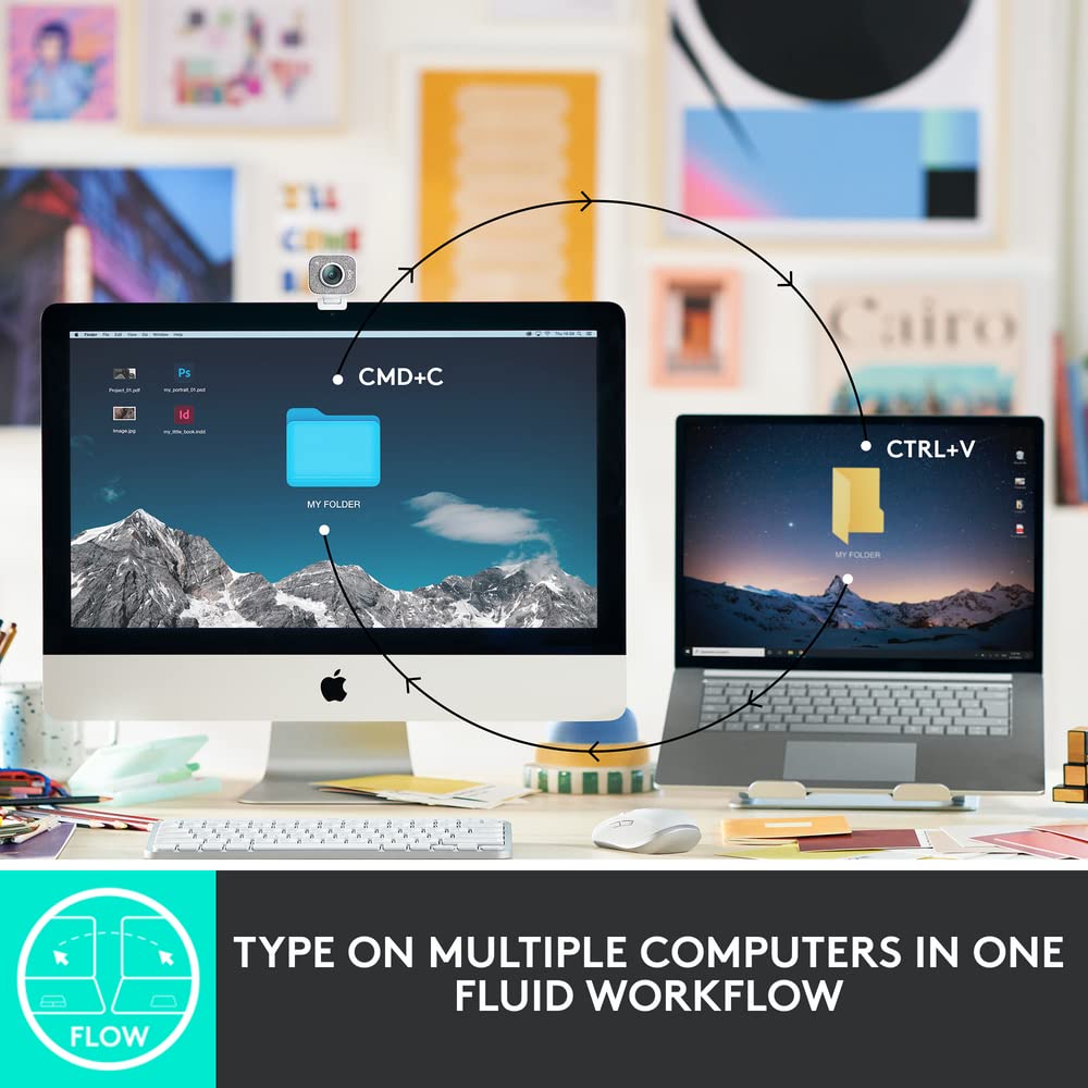 logitech MX Keys Mini Rechargeable Bluetooth Wireless Keyboard with Multi Device Connectivity (Hand Proximity Sensors, Graphite) logitech MX Keys Mini Rechargeable Bluetooth Wireless Keyboard with Multi Device Connectivity (Hand Proximity Sensors, Graphite)_15