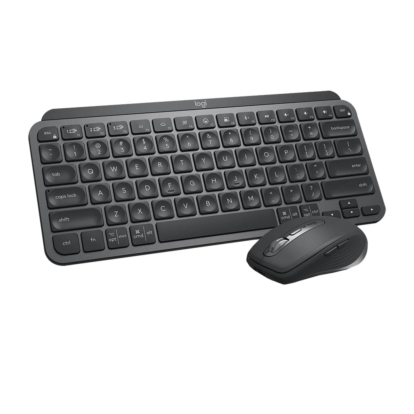 logitech MX Keys Mini Rechargeable Bluetooth Wireless Keyboard with Multi Device Connectivity (Hand Proximity Sensors, Graphite) logitech MX Keys Mini Rechargeable Bluetooth Wireless Keyboard with Multi Device Connectivity (Hand Proximity Sensors, Graphite)_16