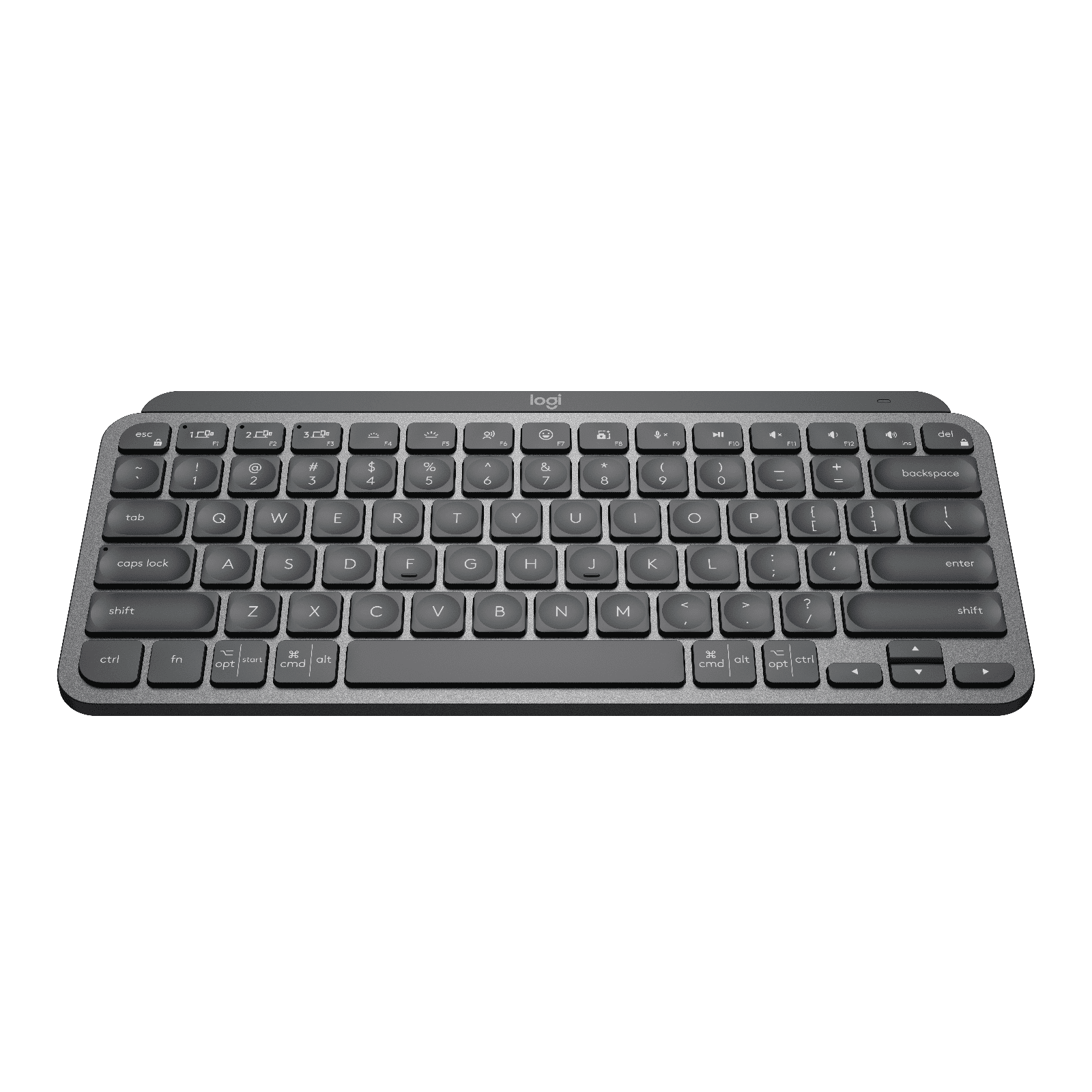 logitech MX Keys Mini Rechargeable Bluetooth Wireless Keyboard with Multi Device Connectivity (Hand Proximity Sensors, Graphite) logitech MX Keys Mini Rechargeable Bluetooth Wireless Keyboard with Multi Device Connectivity (Hand Proximity Sensors, Graphite)_4