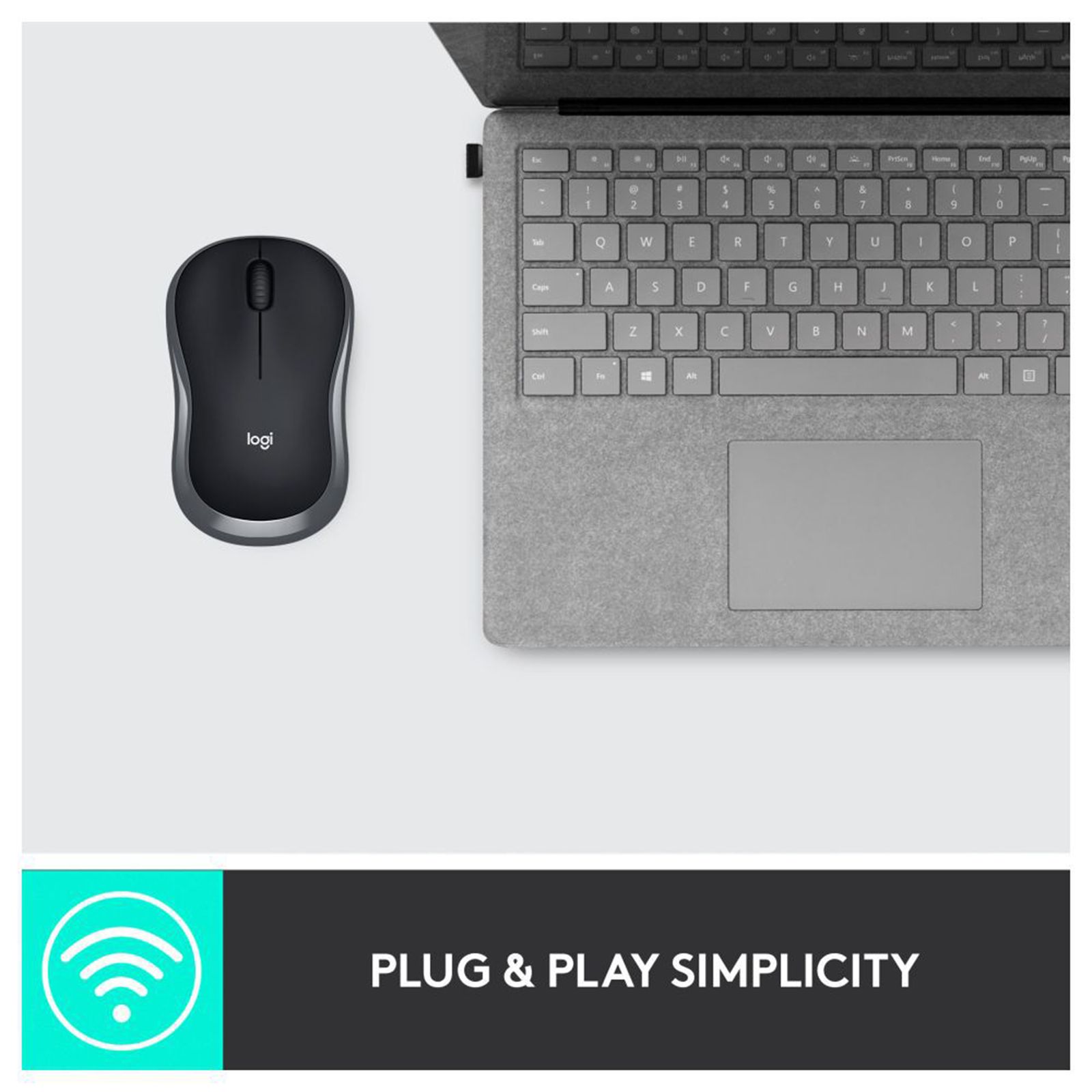 logitech M186 Wireless Optical Mouse (1000 DPI, Smooth Cursor Control, Black)_9