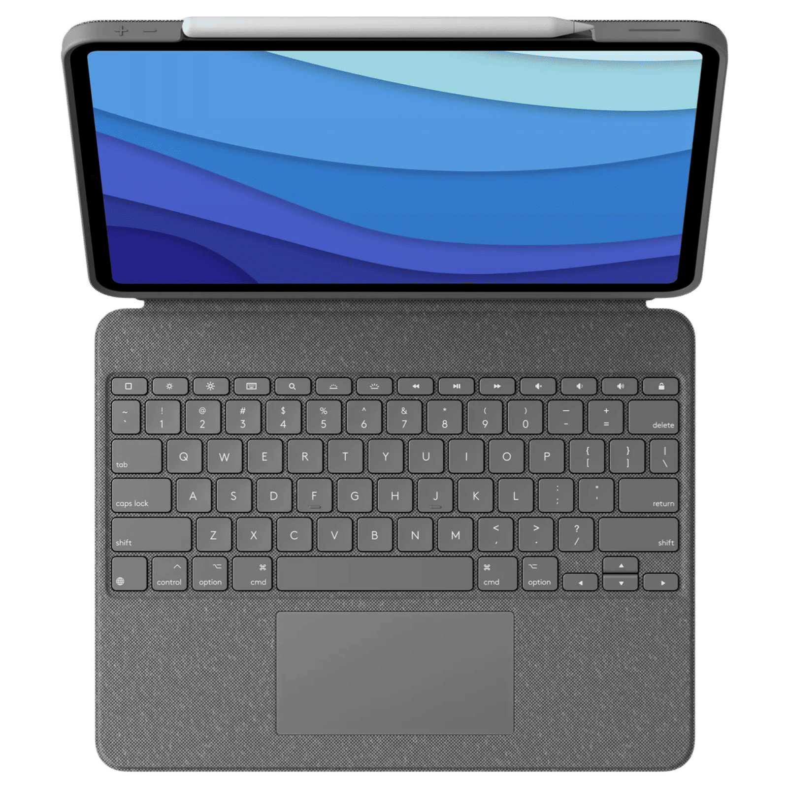logitech Combo Touch Bluetooth Detachable Keyboard for Apple iPad Pro 12.9 Inch (5th & 6th Gen) with Touchpad (Adjustable Kickstand, Oxford Grey) logitech Combo Touch Bluetooth Detachable Keyboard for Apple iPad Pro 12.9 Inch (5th & 6th Gen) with Touchpad (Adjustable Kickstand, Oxford Grey)_1