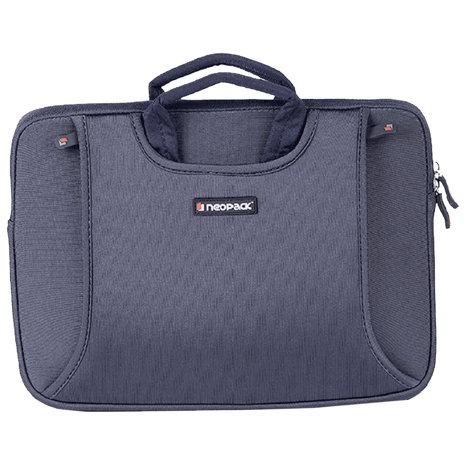 neopack Lycra Fabric, Neoprene Laptop Sleeve for 13.3 & 14.2 Inch Laptop (Water Resistant, Navy Blue) neopack Lycra Fabric, Neoprene Laptop Sleeve for 13.3 & 14.2 Inch Laptop (Water Resistant, Navy Blue)_1