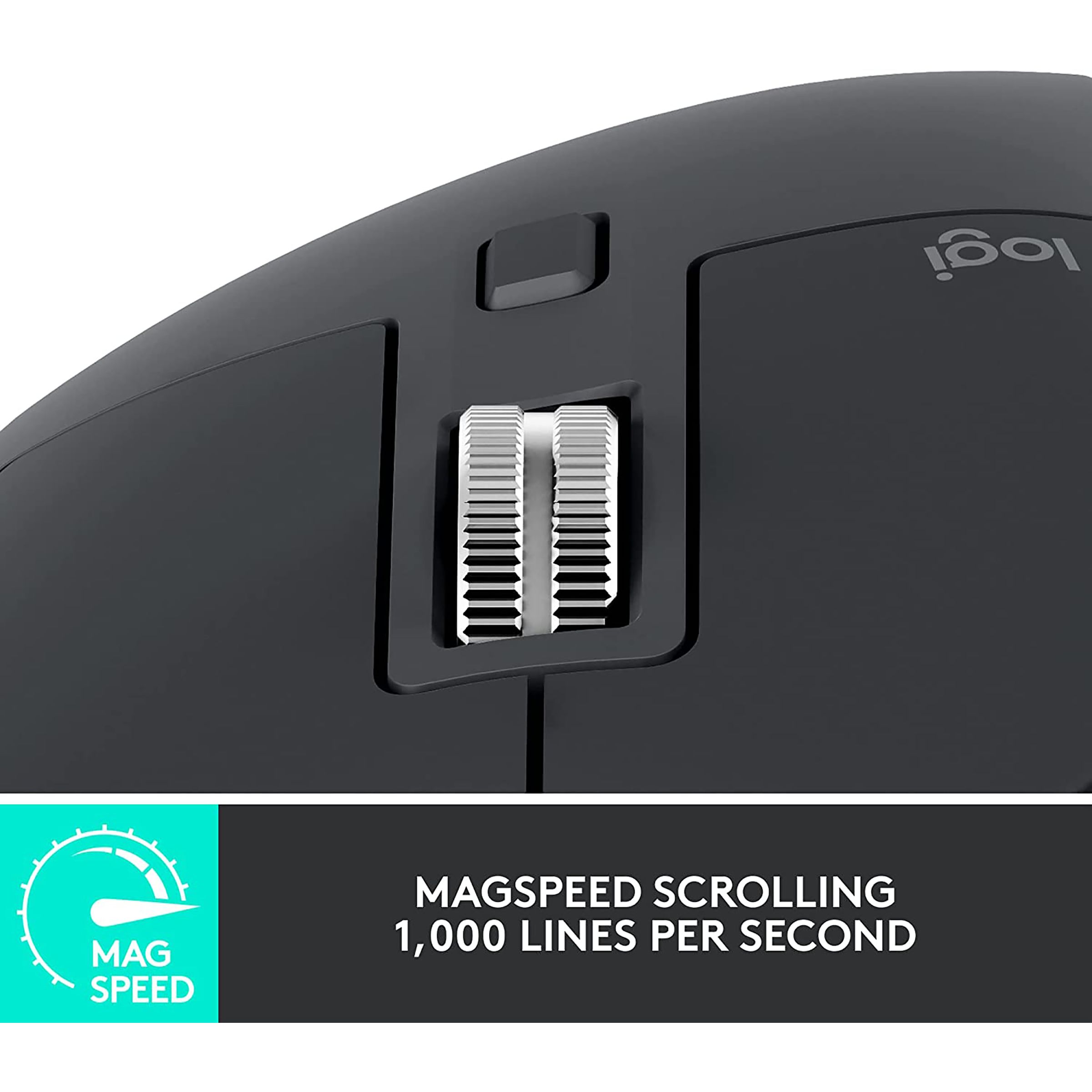 logitech MX Master 3S Rechargeable Bluetooth Wireless Laser Performance Mouse with Thumb Wheel (8000 DPI Adjustable, Multi Device Connectivity, Graphite) logitech MX Master 3S Rechargeable Bluetooth Wireless Laser Performance Mouse with Thumb Wheel (8000 DPI Adjustable, Multi Device Connectivity, Graphite)_15